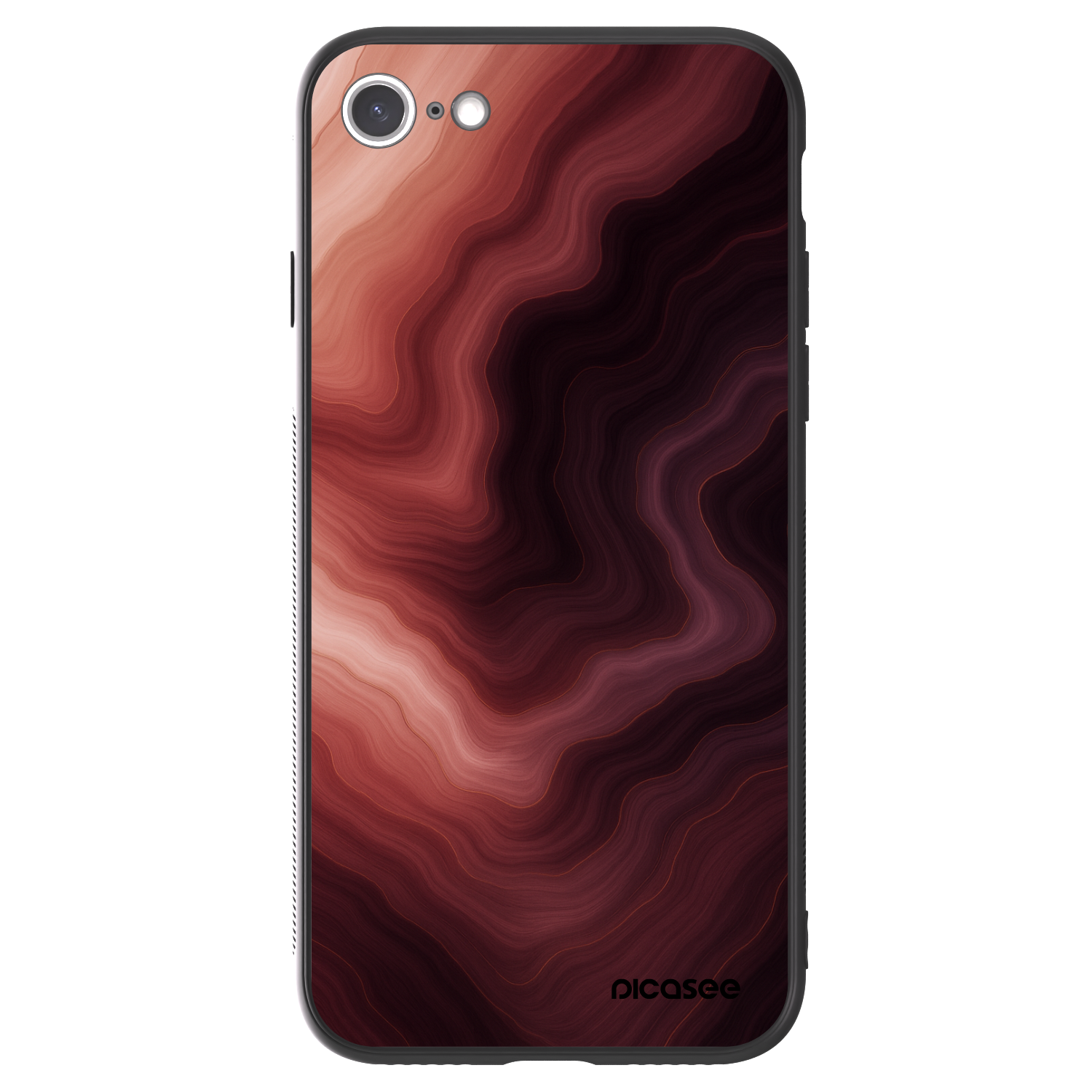 Picasee ULTIMATE CASE pro Apple iPhone SE 2020 - Rouge