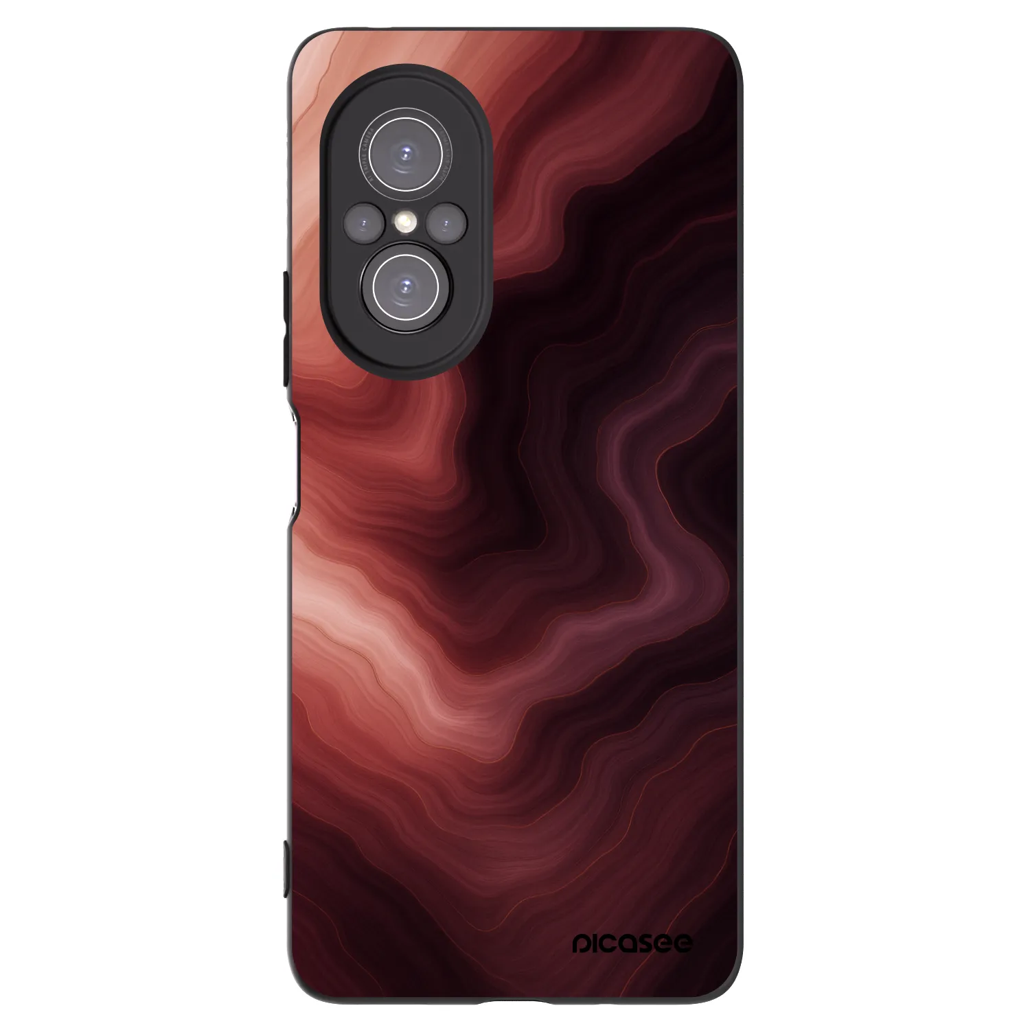 Picasee silikónový čierny obal pre Huawei Nova 9 SE - Rouge