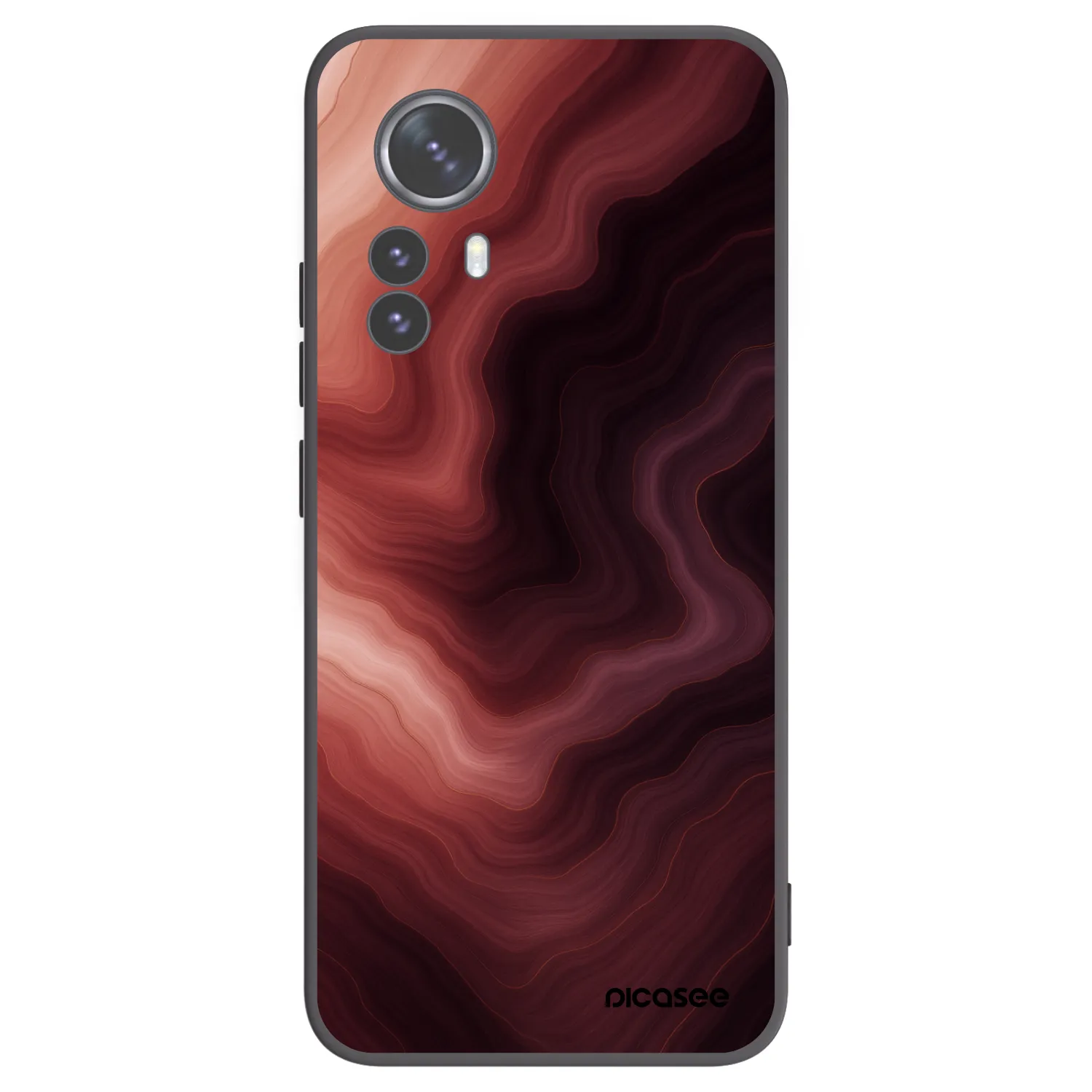 Picasee silikónový čierny obal pre Xiaomi 12 Pro - Rouge