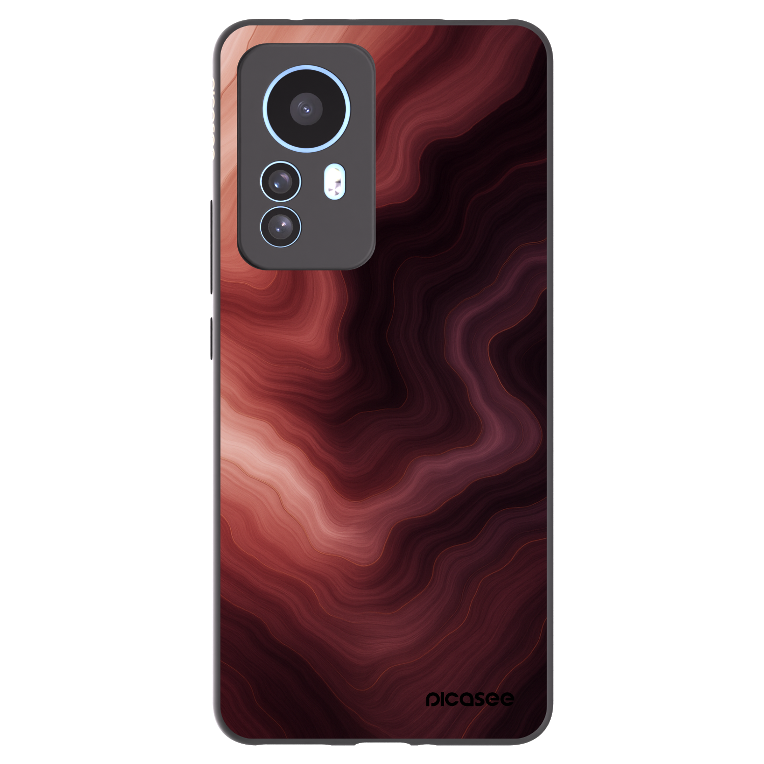 Picasee silikónový čierny obal pre Xiaomi 12T - Rouge