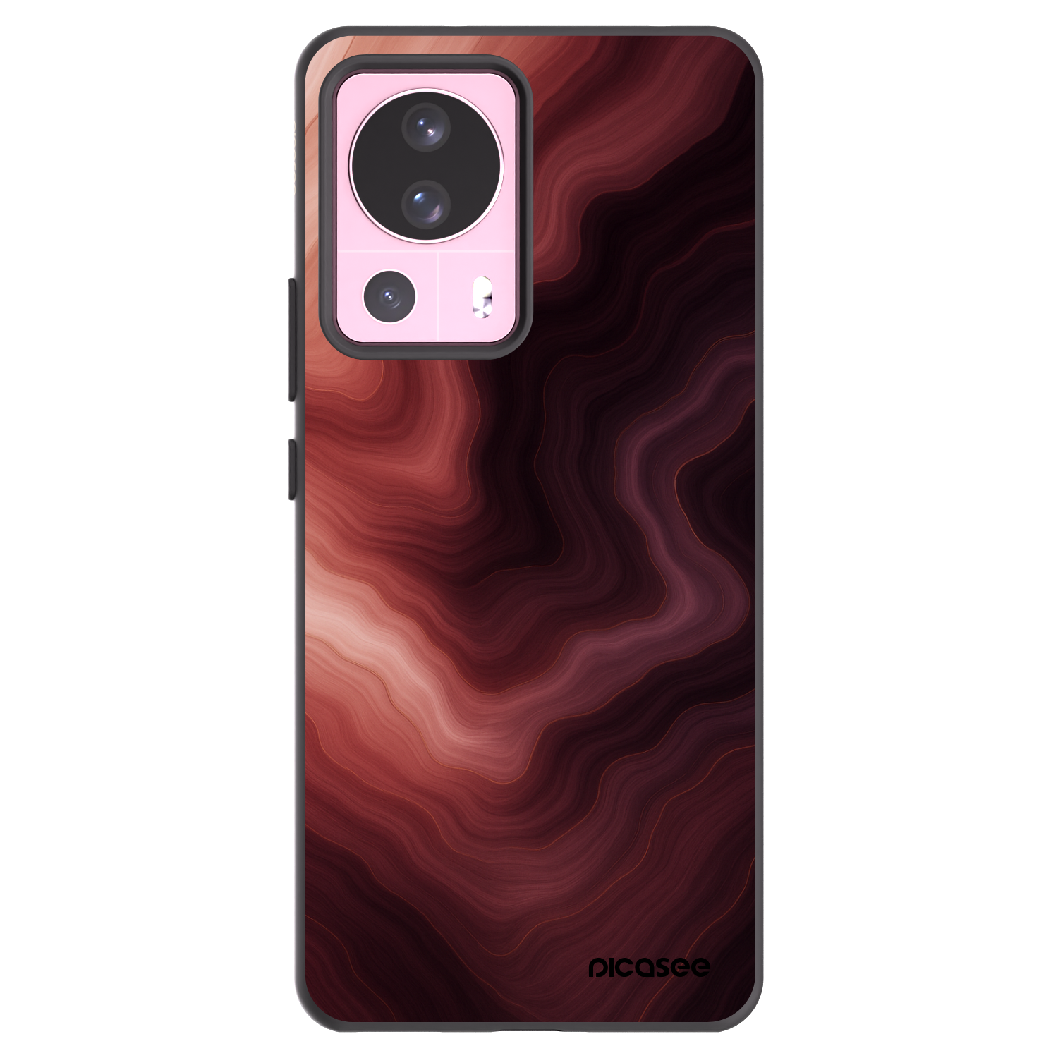 Picasee silikónový čierny obal pre Xiaomi 13 Lite - Rouge
