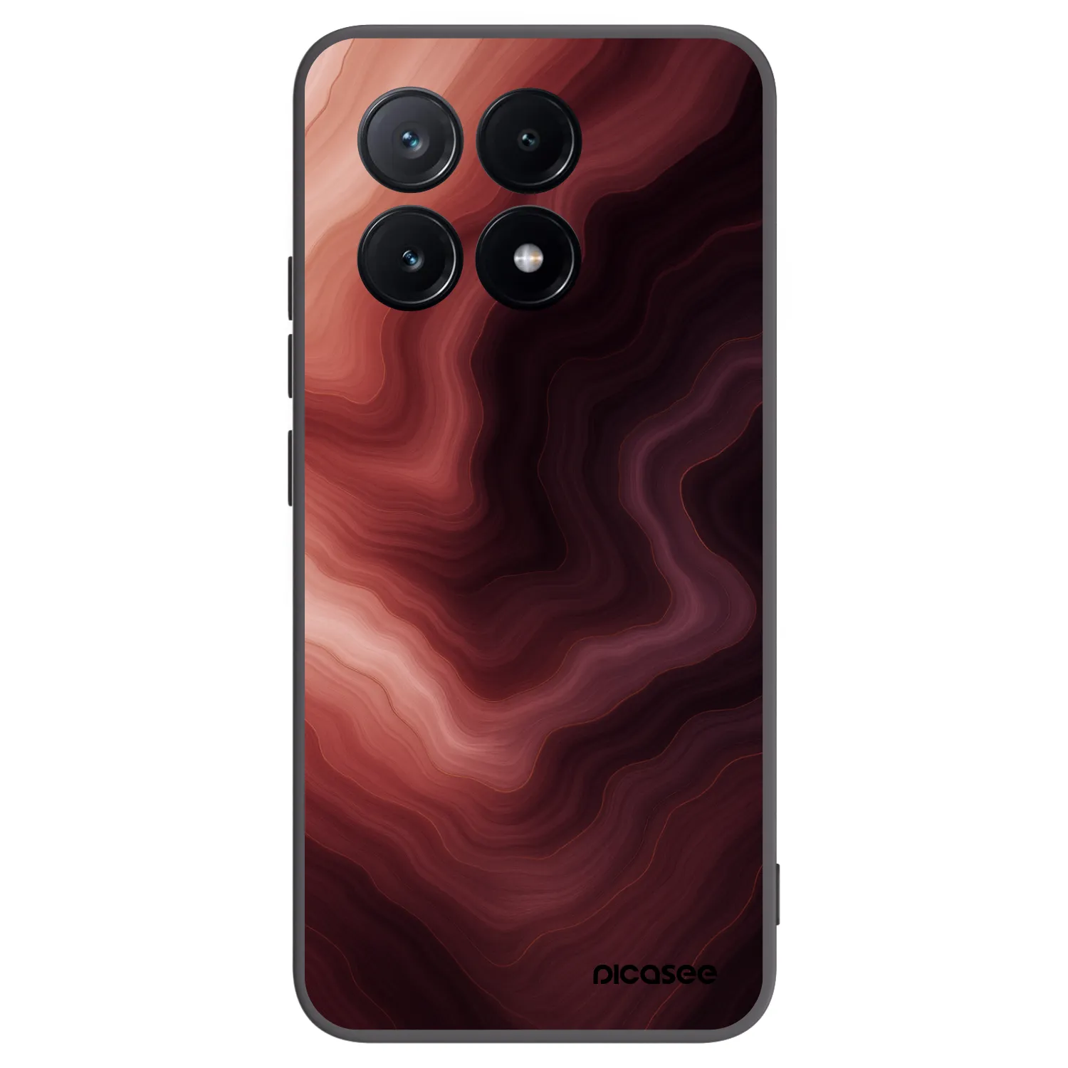 Picasee silikónový čierny obal pre Xiaomi Poco X6 Pro - Rouge