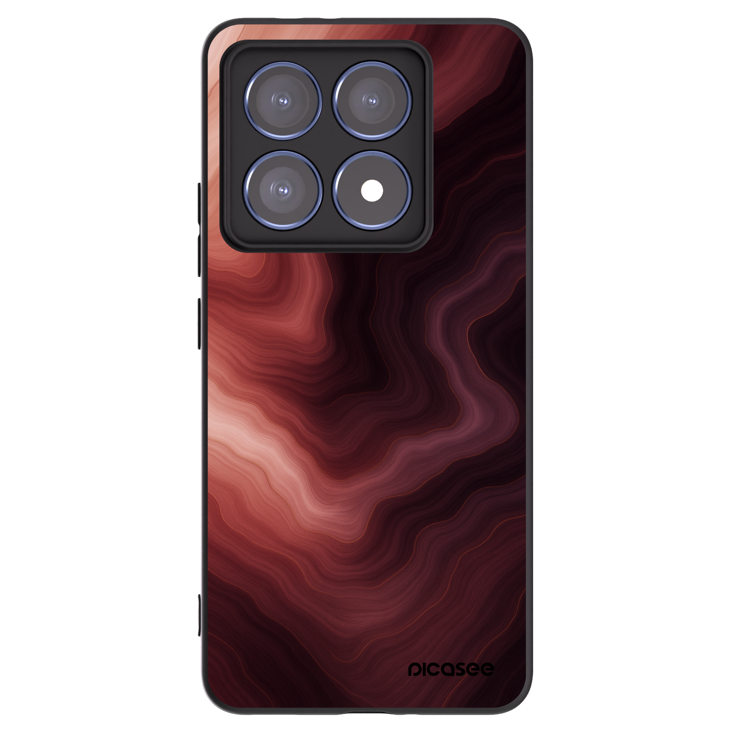 Picasee silikónový čierny obal pre Xiaomi 14T Pro - Rouge
