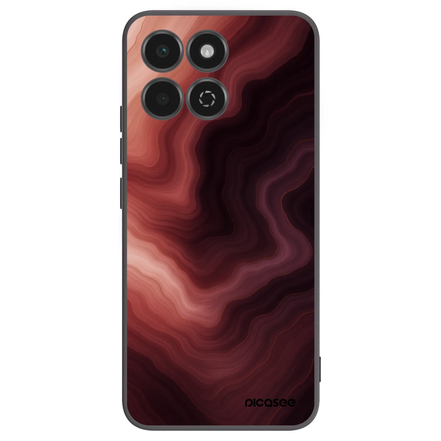Picasee silikónový čierny obal pre Honor 200 Smart 5G - Rouge