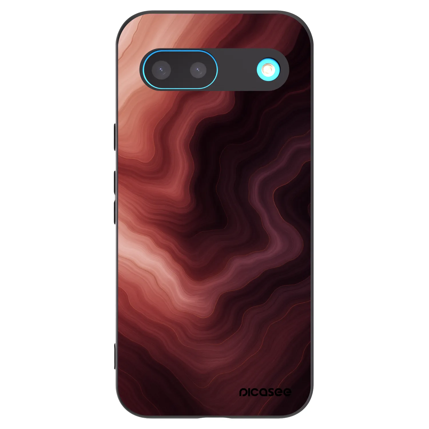 Silikónový čierny obal pre Google Pixel 8 - Rouge