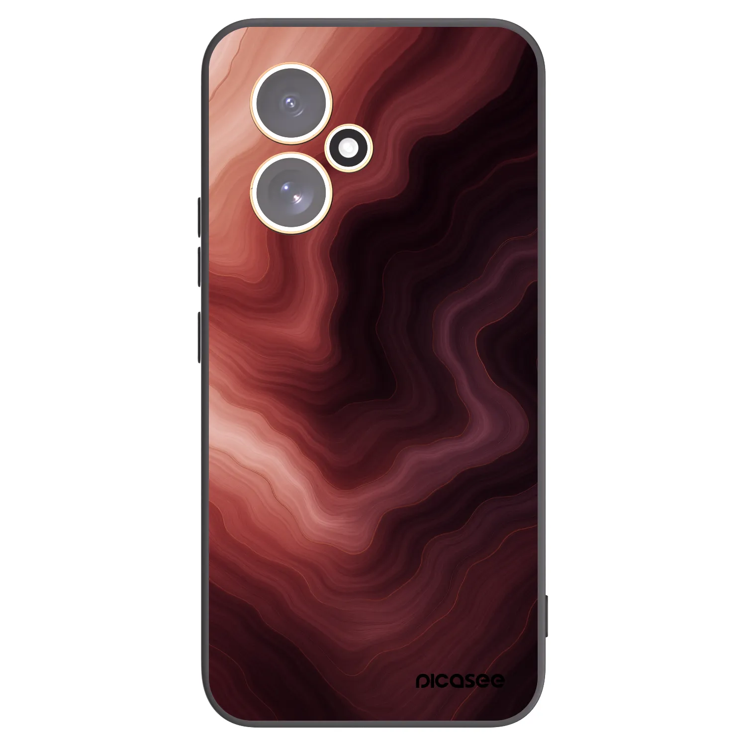 Picasee silikónový čierny obal pre Honor 400 5G - Rouge
