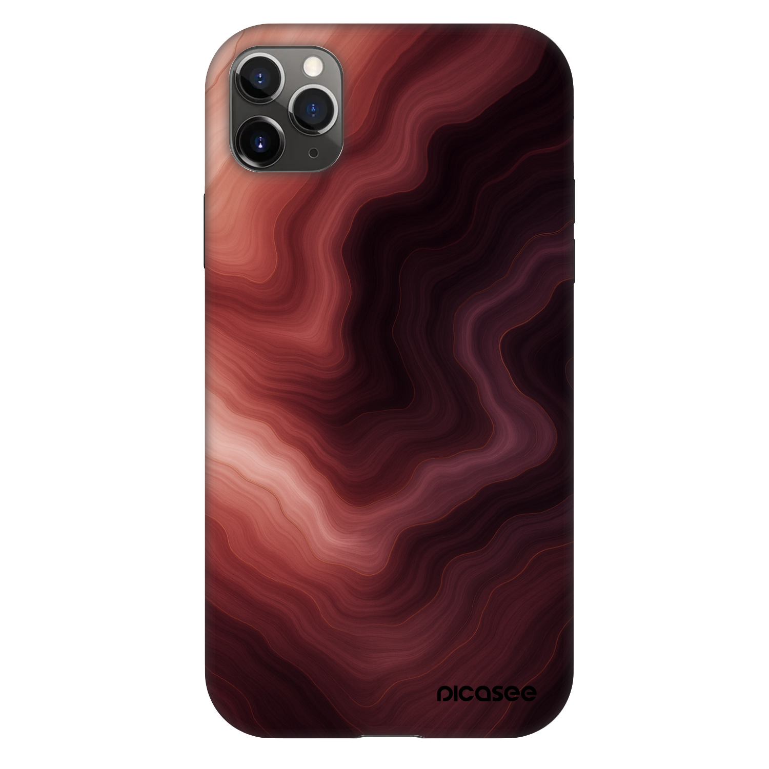 Picasee Fashion Case pre Apple iPhone 11 Pro Max - Rouge