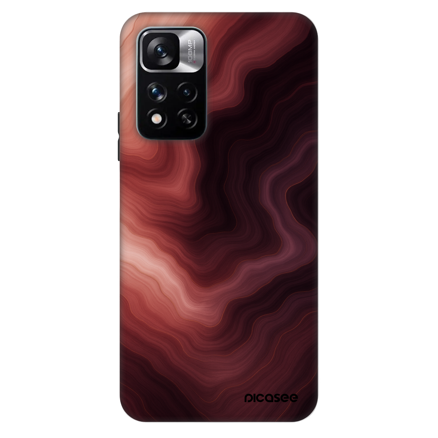 Picasee Fashion Case pre Xiaomi Redmi Note 11 Pro - Rouge