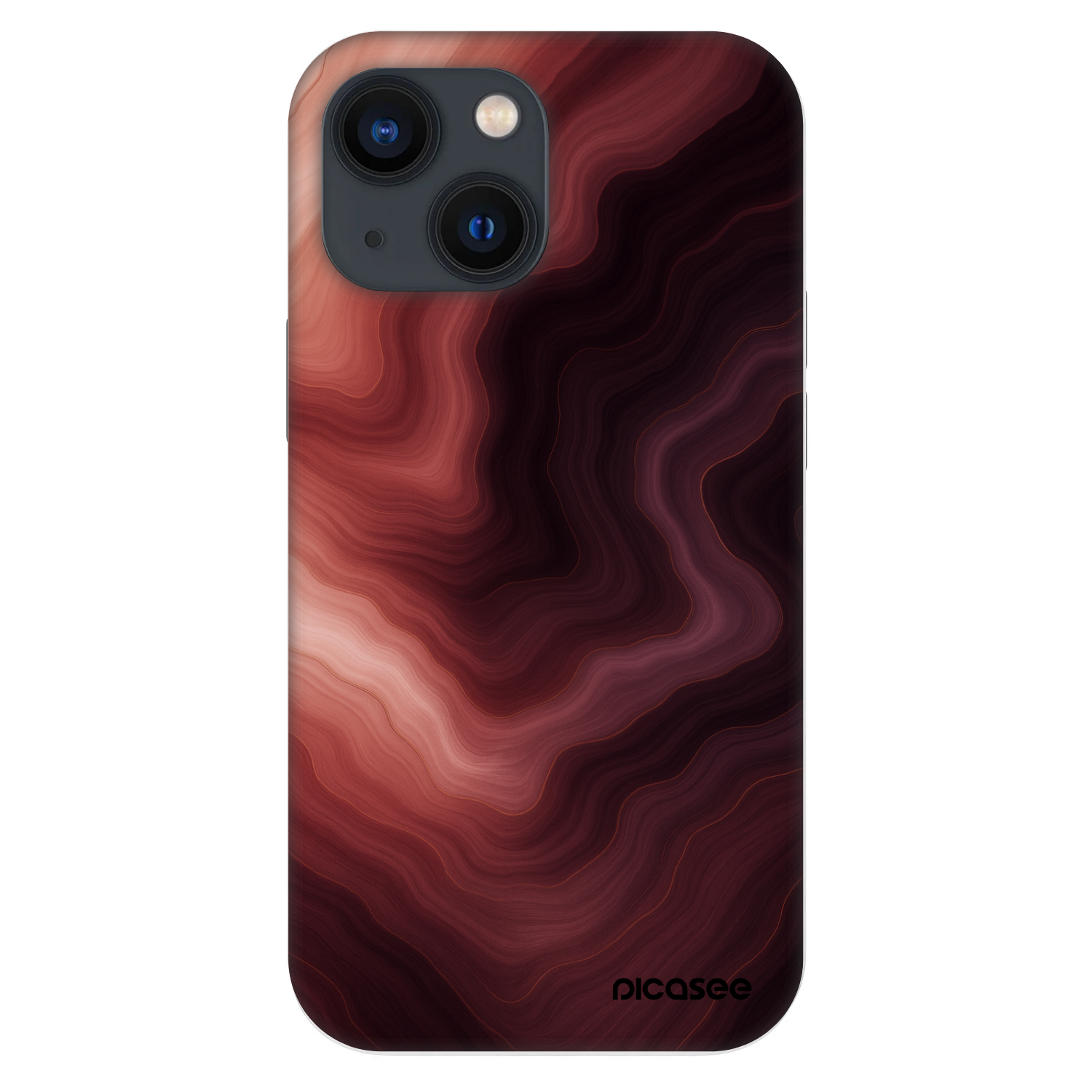 Picasee Fashion Case pre Apple iPhone 13 mini - Rouge
