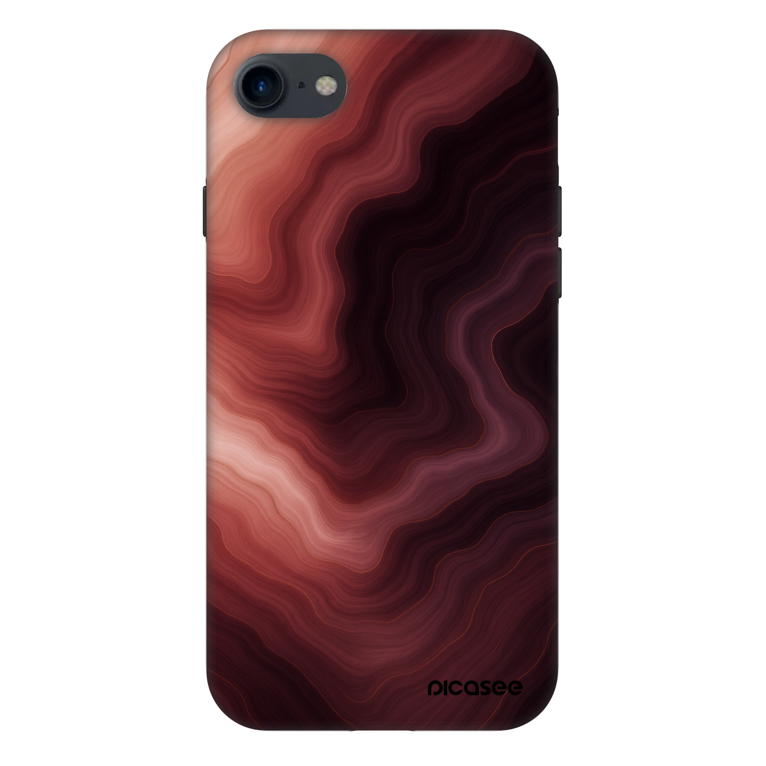 Picasee Fashion Case pre Apple iPhone 8 - Rouge