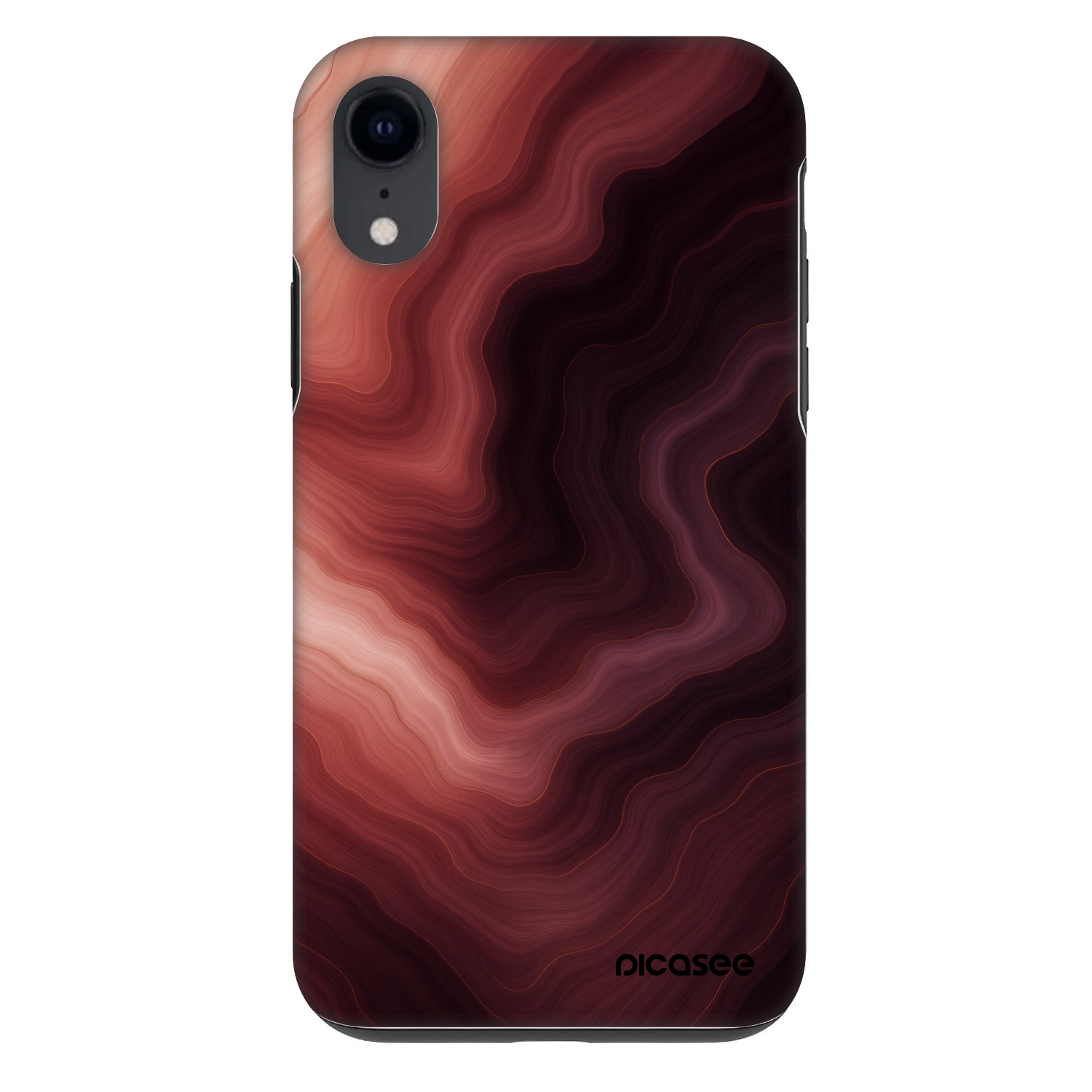 Picasee Fashion Case pre Apple iPhone XR - Rouge