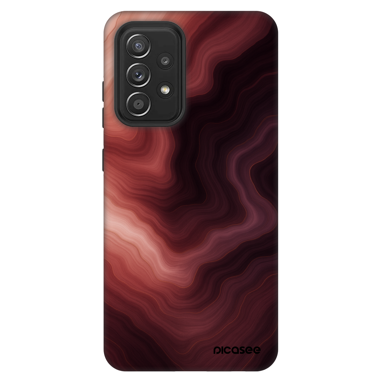 Picasee Fashion Case pre Samsung Galaxy A52s 5G A528B - Rouge