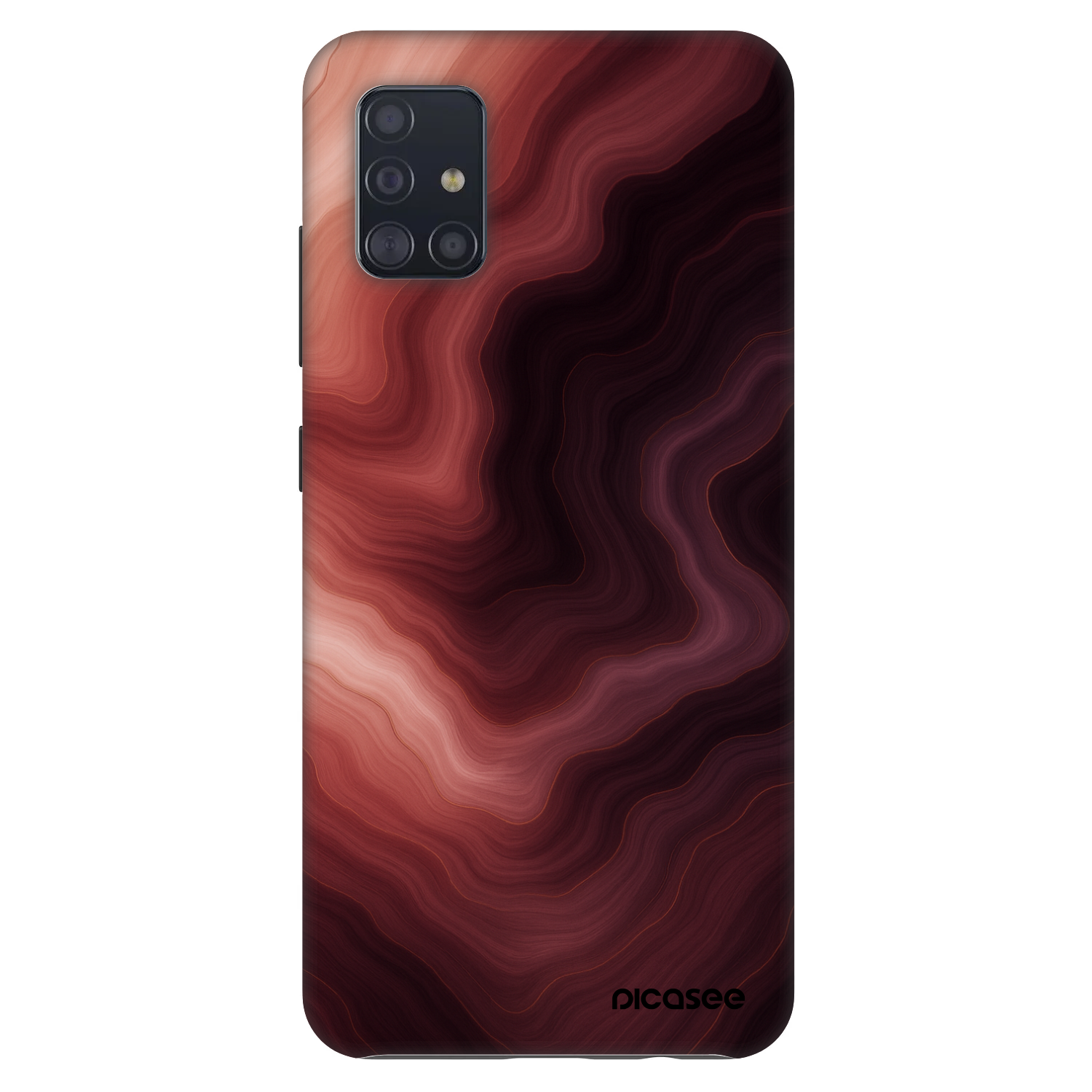 Picasee Fashion Case pre Samsung Galaxy A51 A515F - Rouge