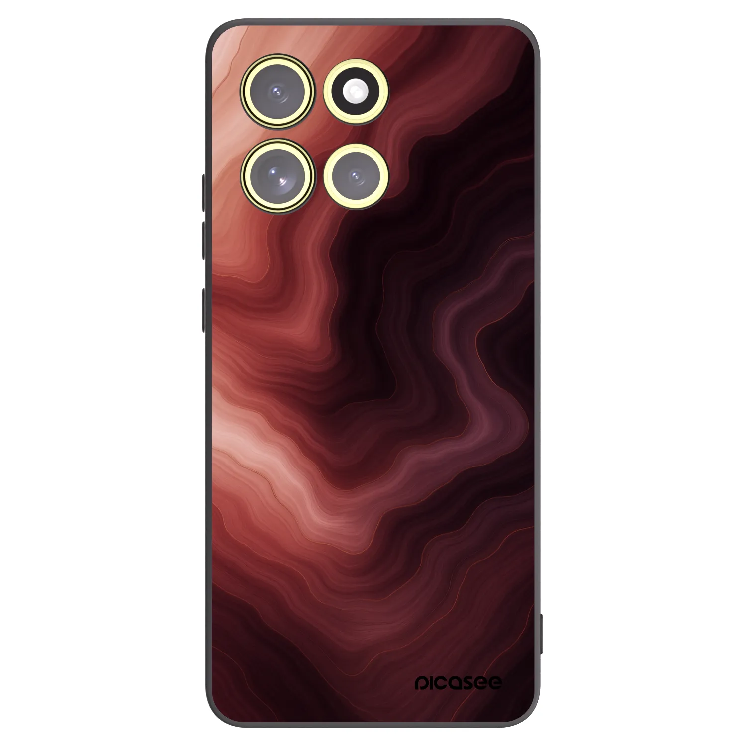 Picasee silikónový čierny obal pre Motorola Moto G86 5G - Rouge