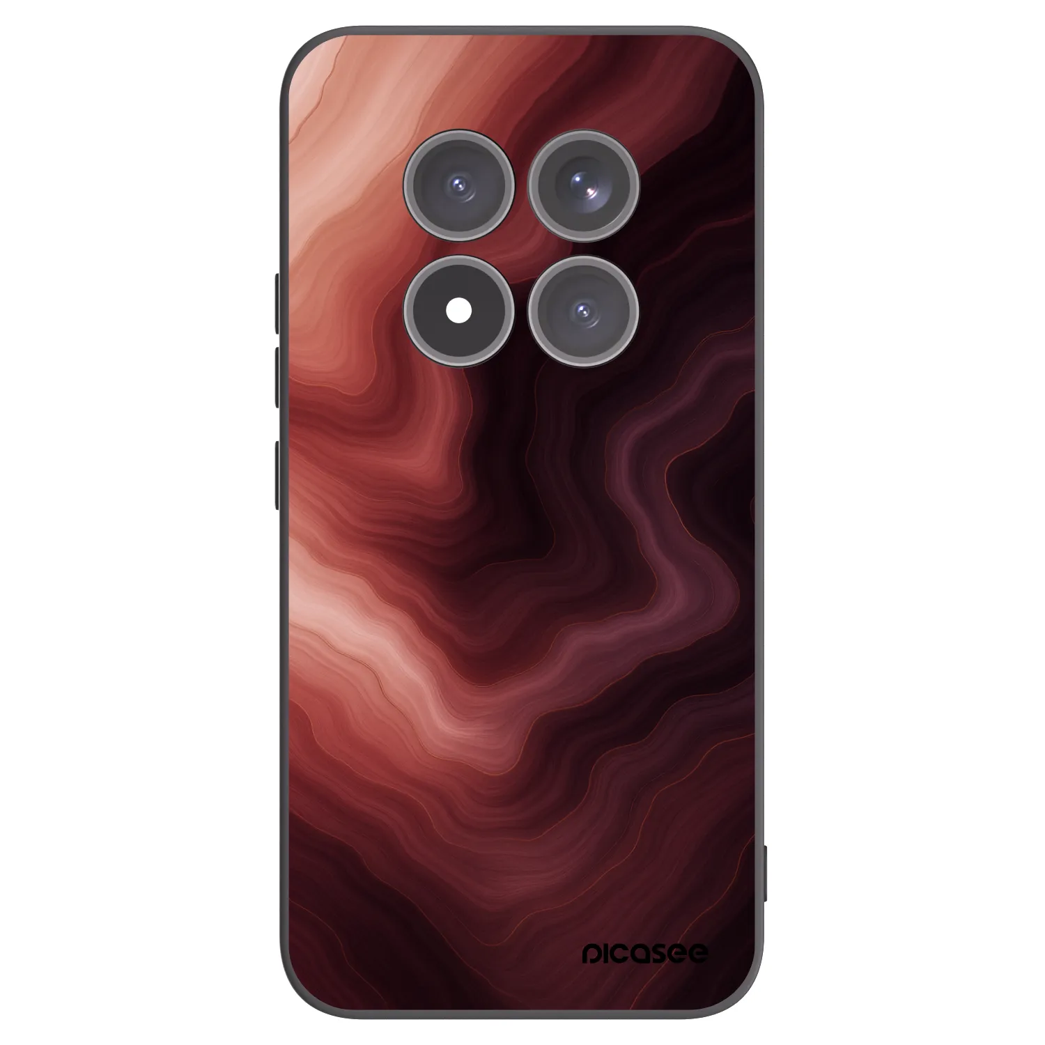 Silikónový čierny obal pre Xiaomi Redmi Note 15 Pro+ - Rouge