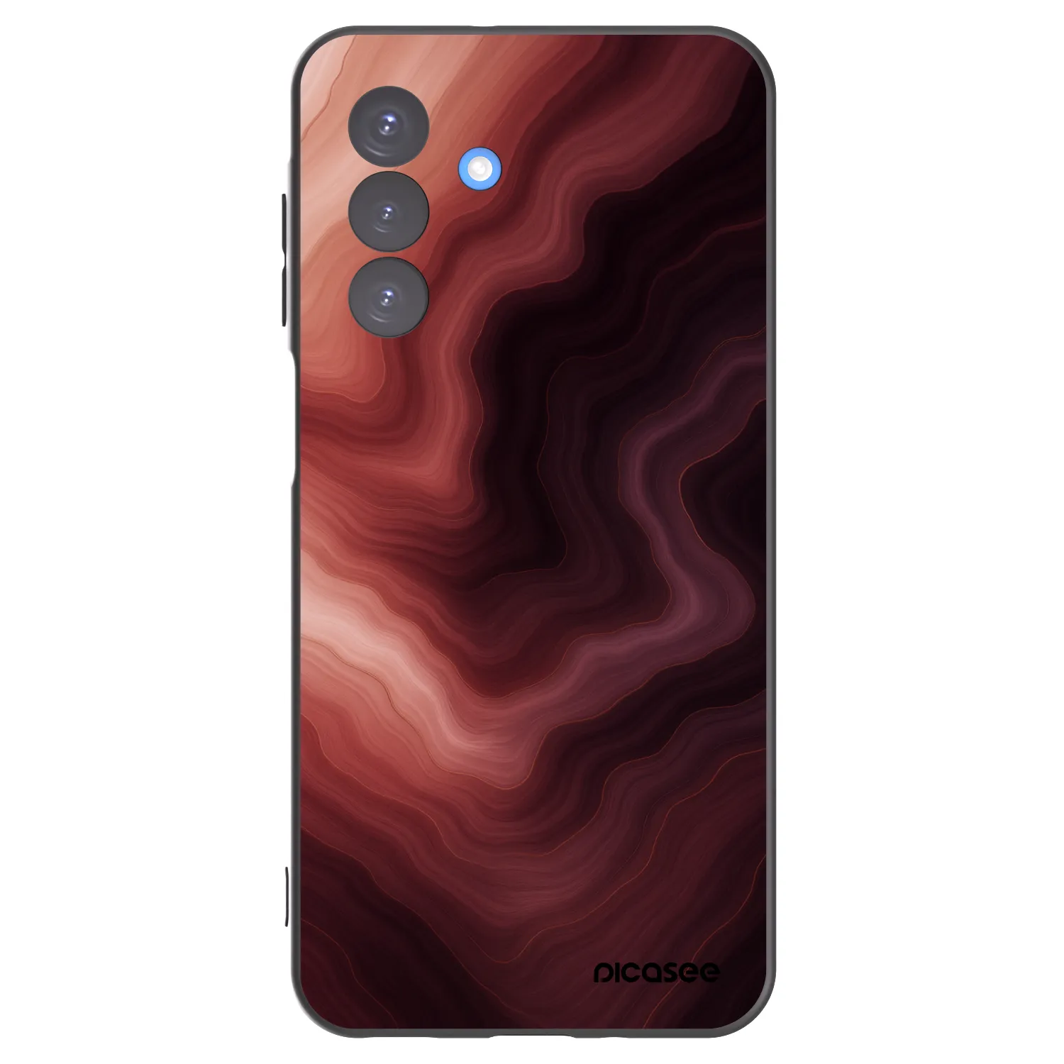 Picasee silikónový čierny obal pre Samsung Galaxy A17 5G - Rouge