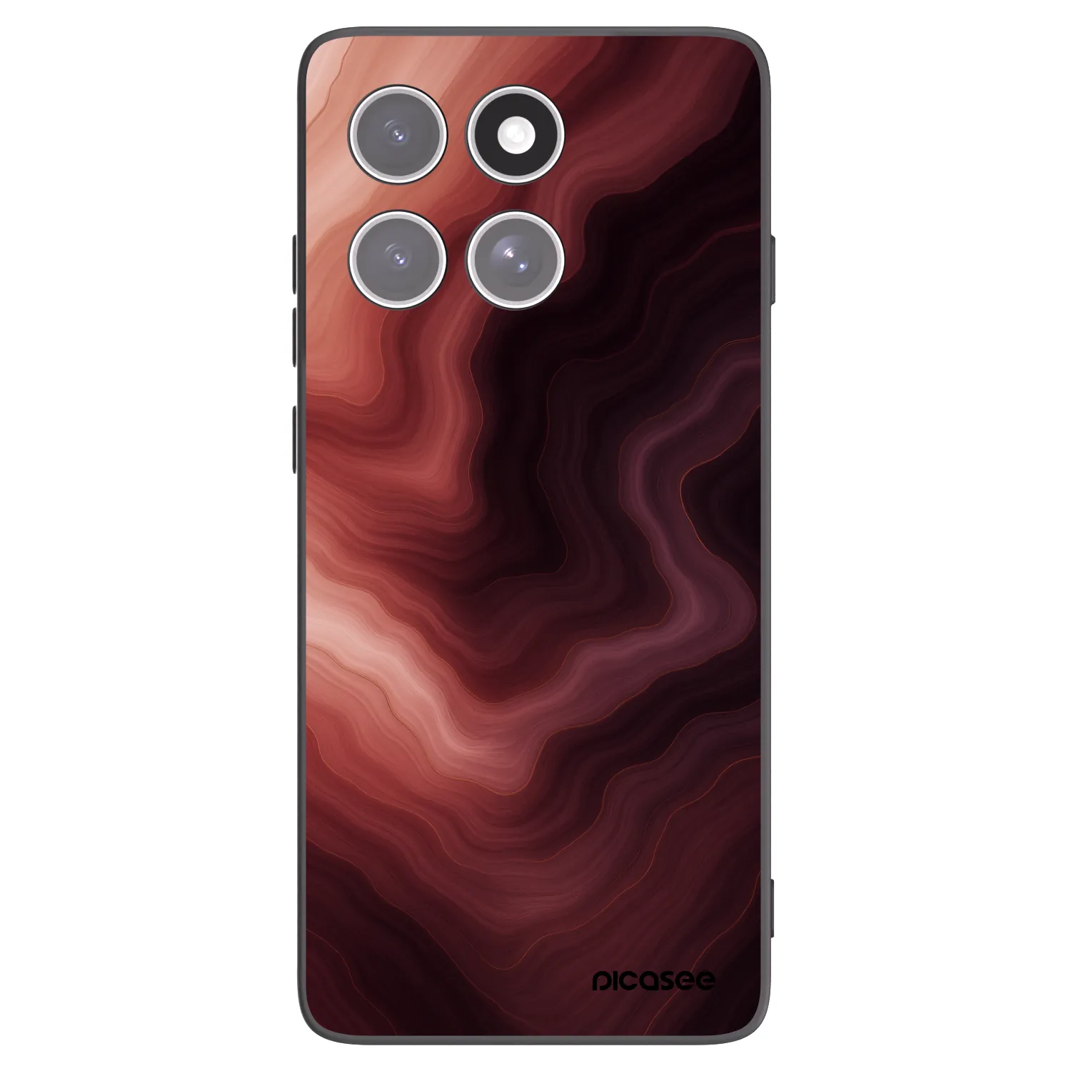 Silikónový čierny obal pre Motorola Edge 60 Fusion - Rouge