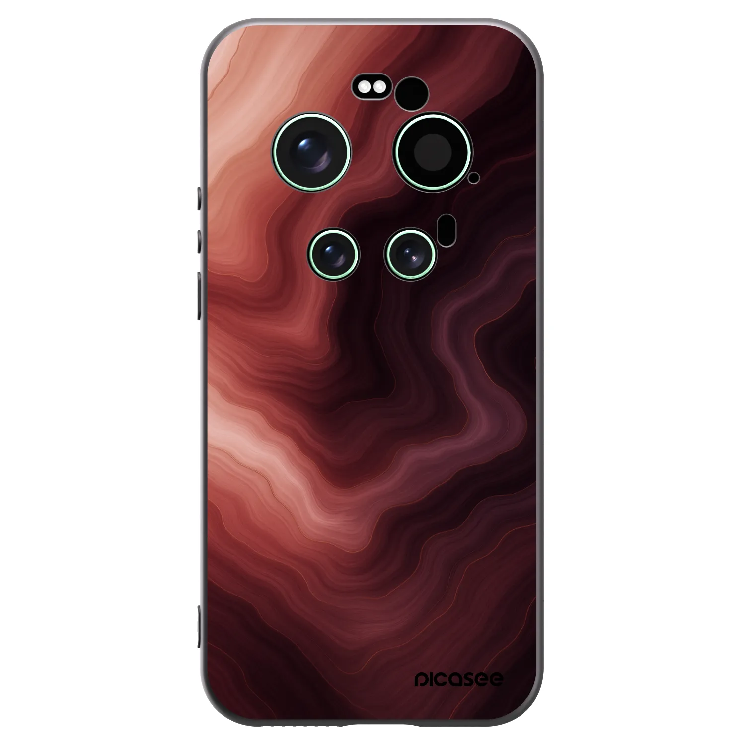 Picasee silikónový čierny obal pre Xiaomi 17 Ultra - Rouge