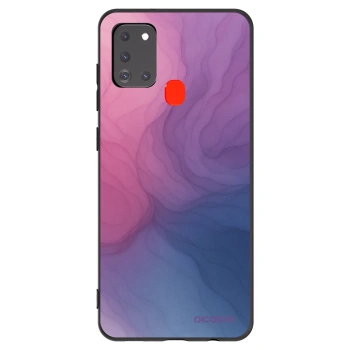 Picasee silikónový čierny obal pre Samsung Galaxy A21s - Silk