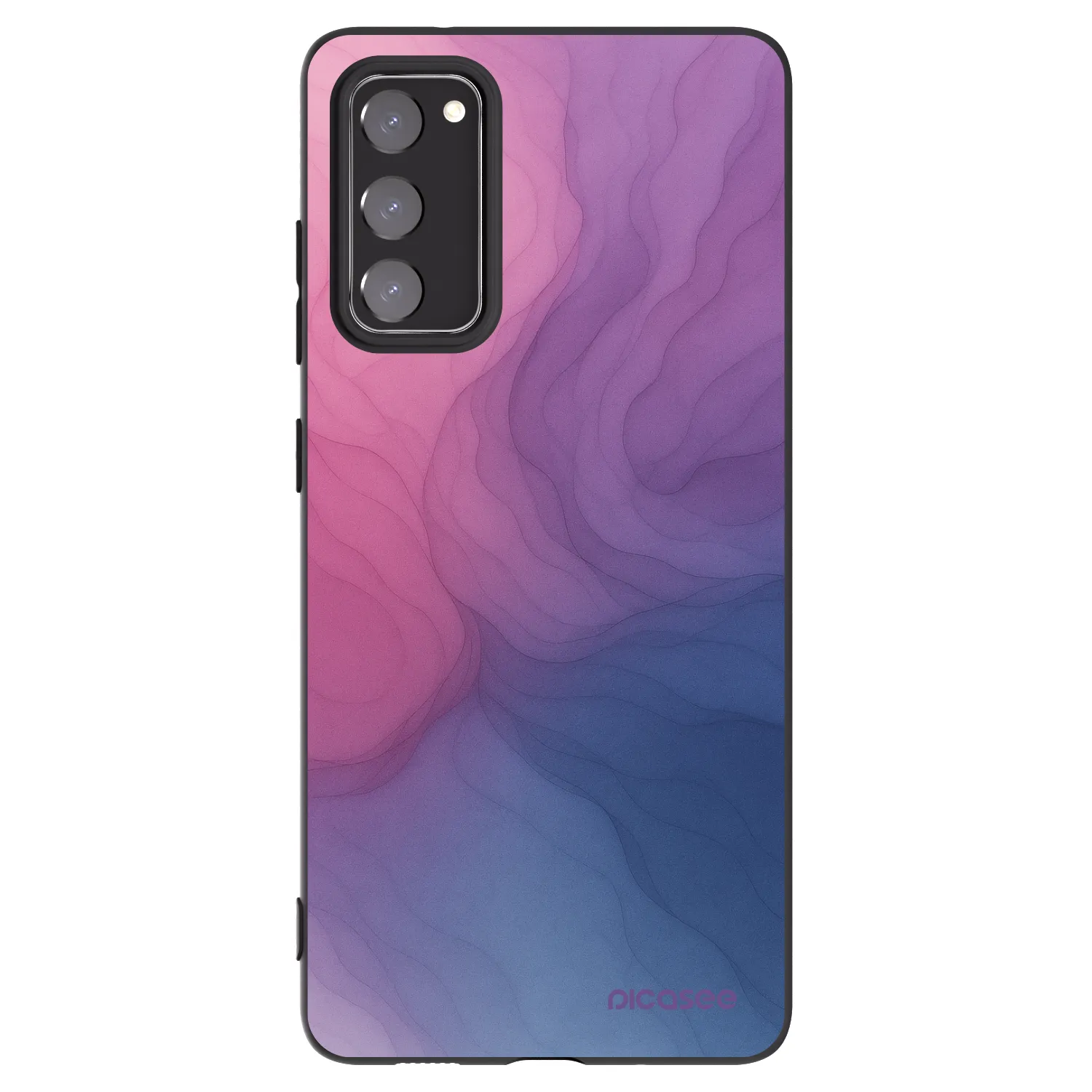 Picasee silikónový čierny obal pre Samsung Galaxy S20 FE - Silk