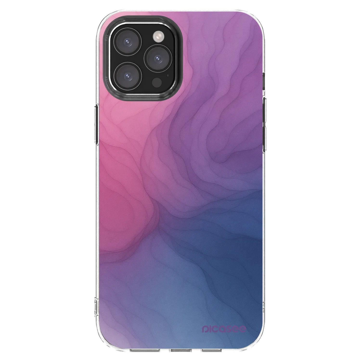 Picasee silikónový prehľadný obal pre Apple iPhone 12 Pro Max - Silk