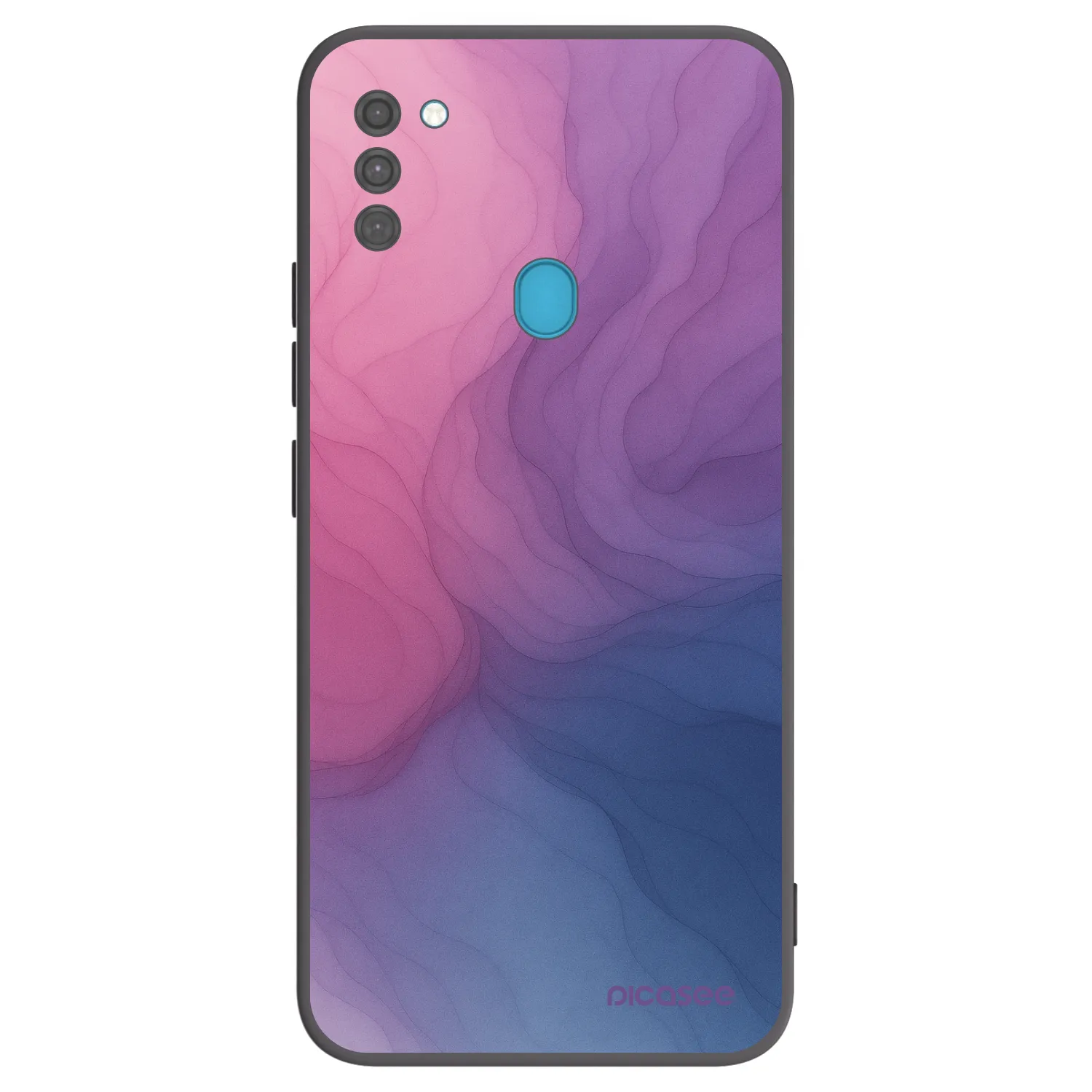 Picasee silikónový čierny obal pre Samsung Galaxy M11 - Silk