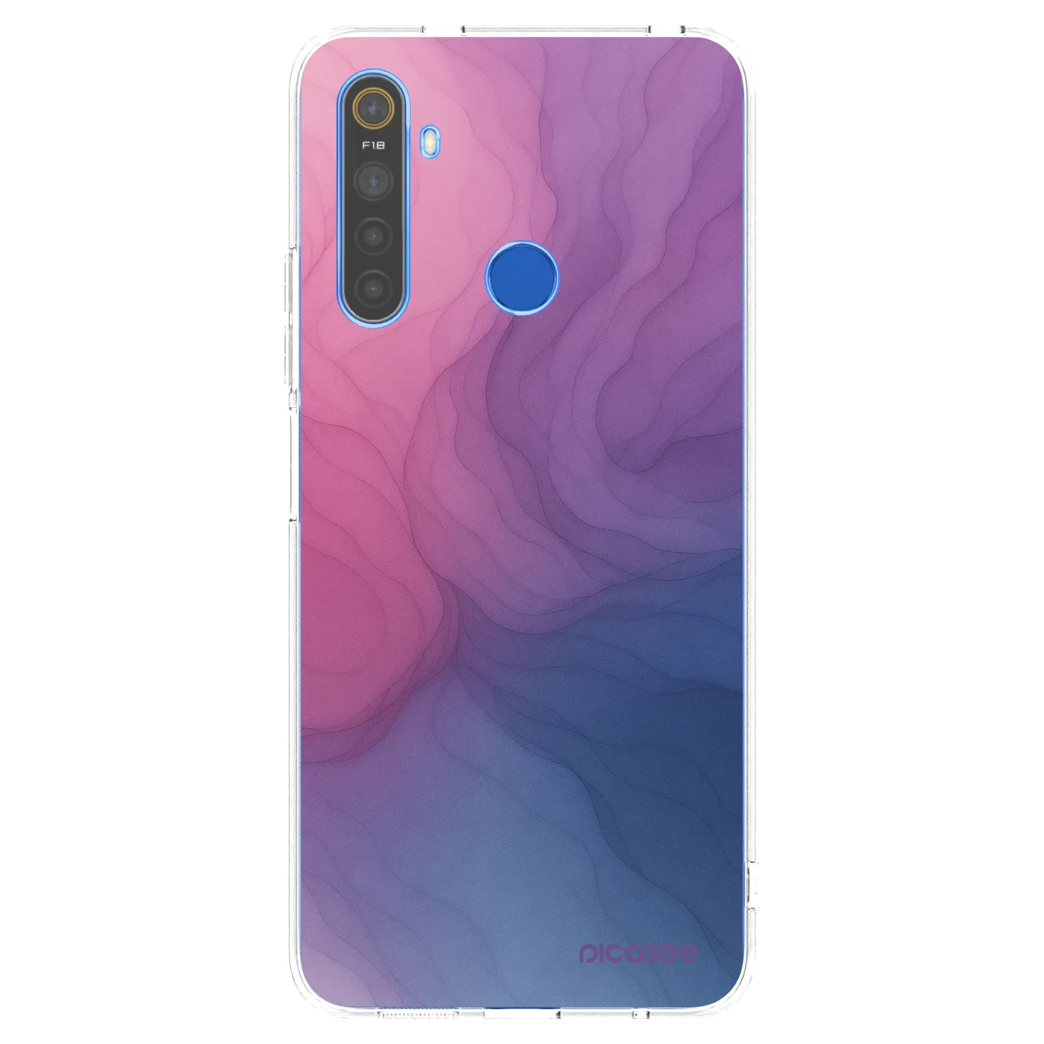 Picasee silikónový prehľadný obal pre Realme 5 - Silk