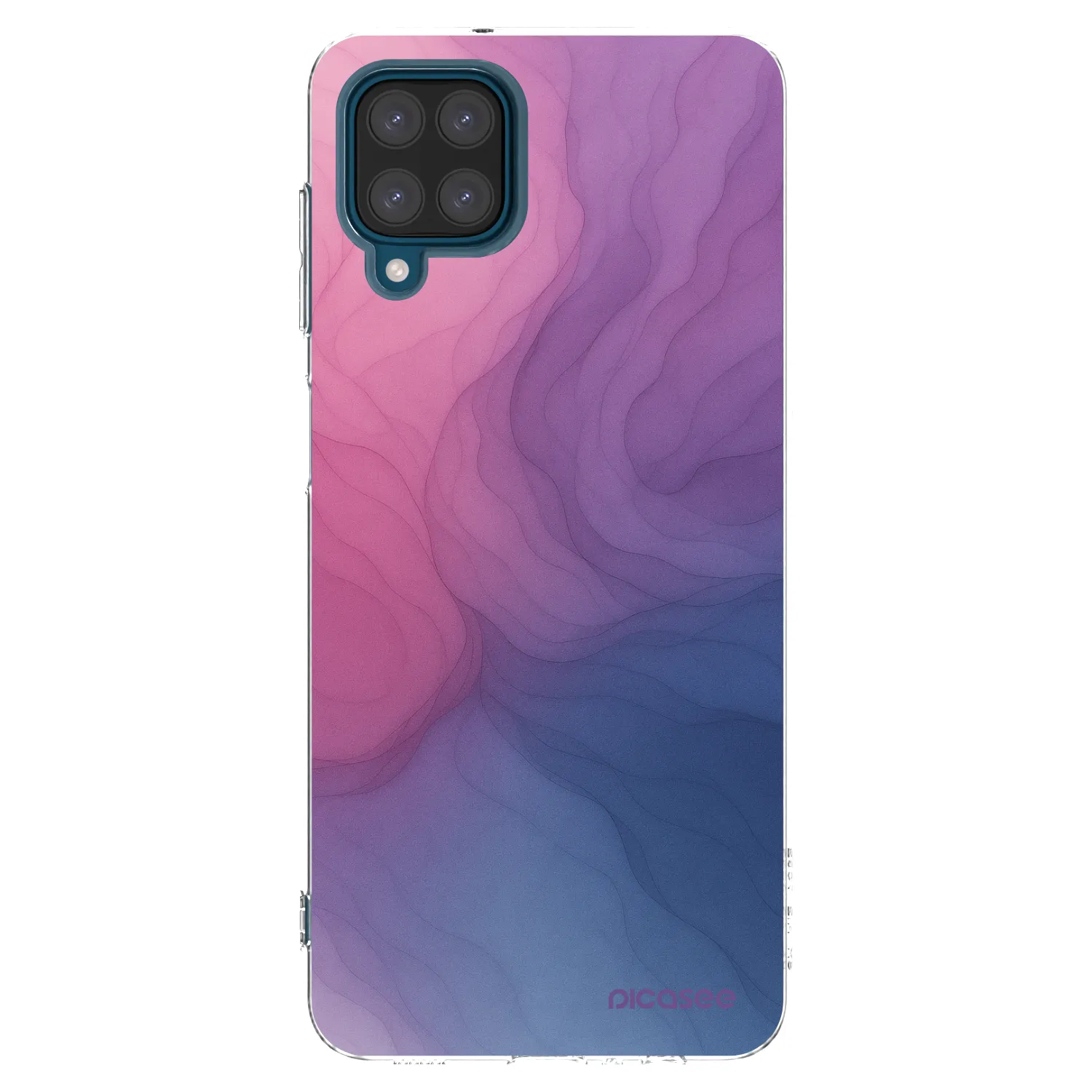 Picasee silikónový prehľadný obal pre Samsung Galaxy A12 A125F - Silk