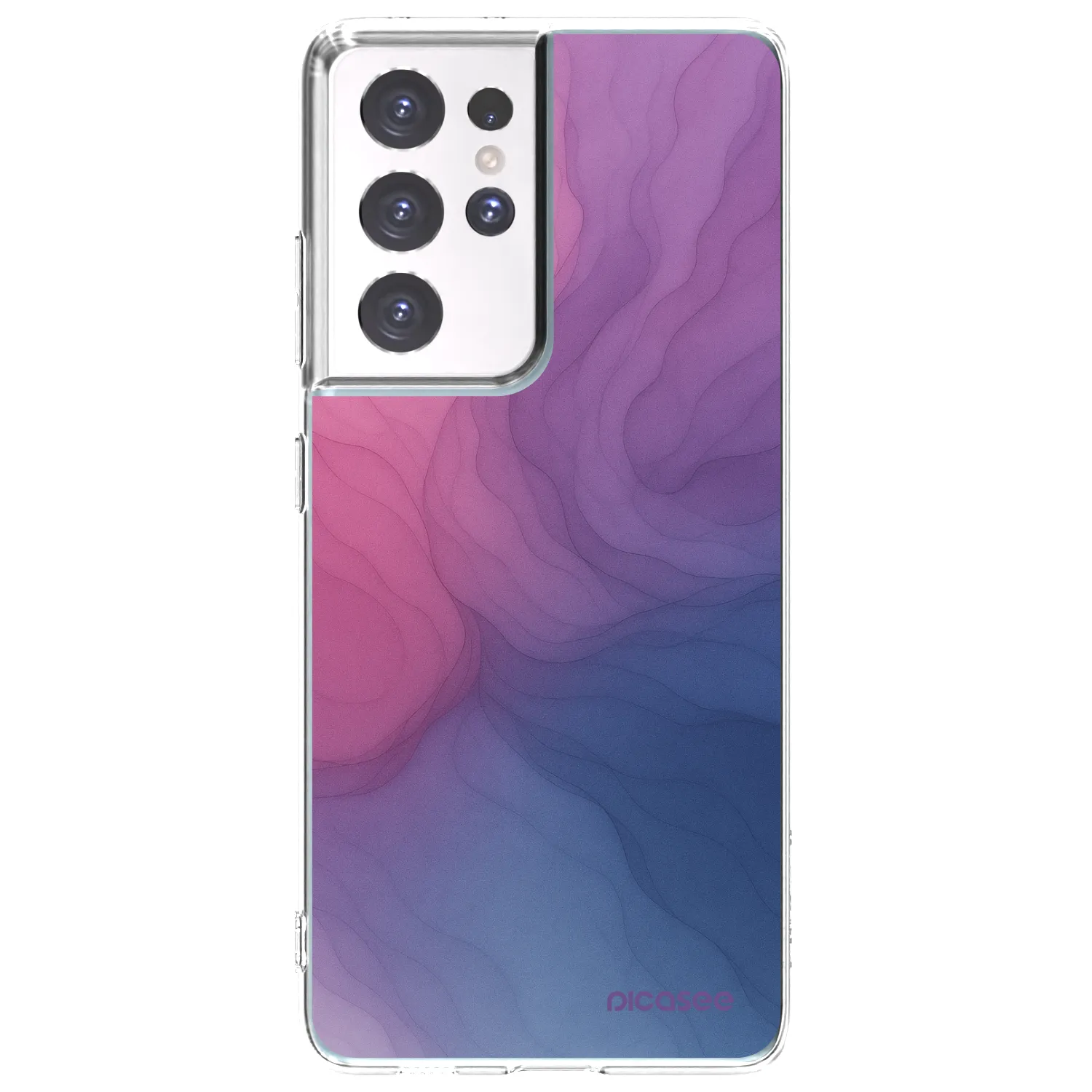 Picasee silikónový prehľadný obal pre Samsung Galaxy S21 Ultra 5G G998B - Silk