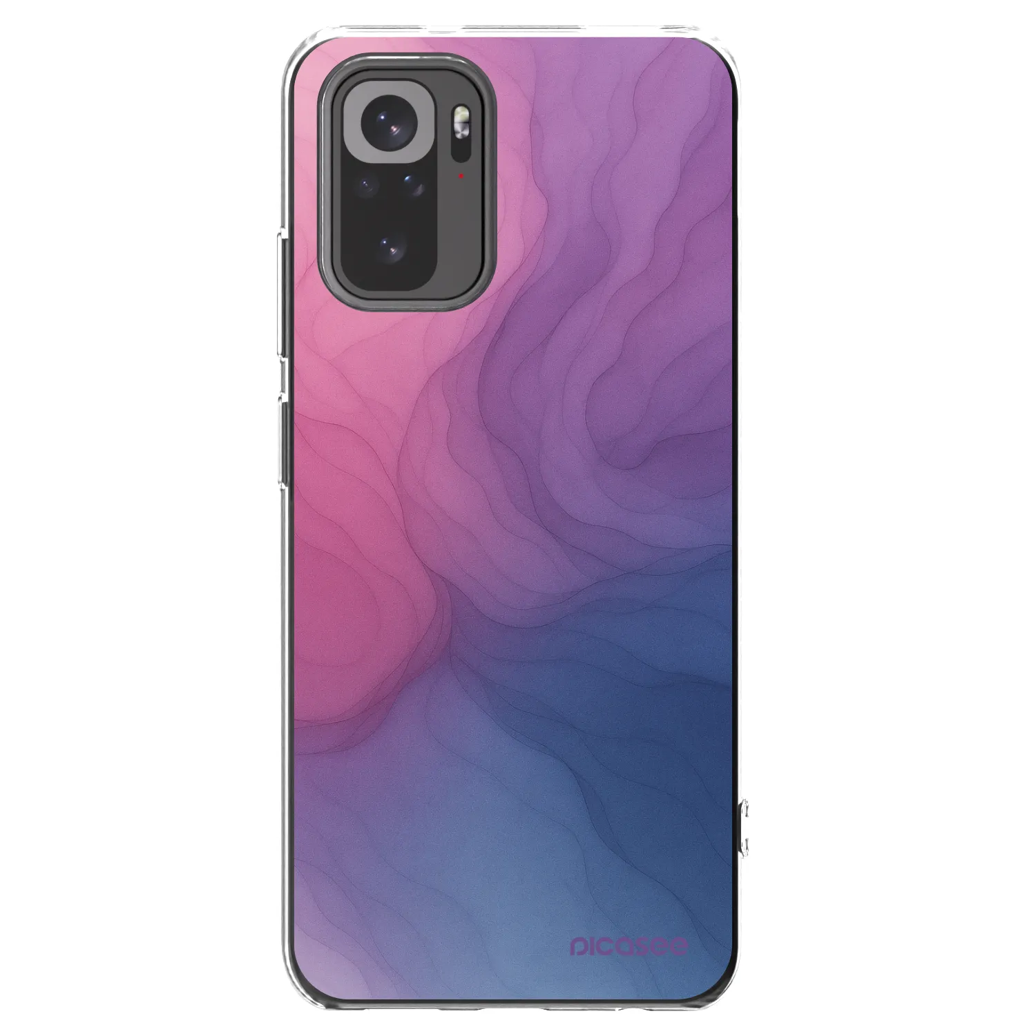 Picasee silikónový prehľadný obal pre Xiaomi Redmi Note 10 - Silk