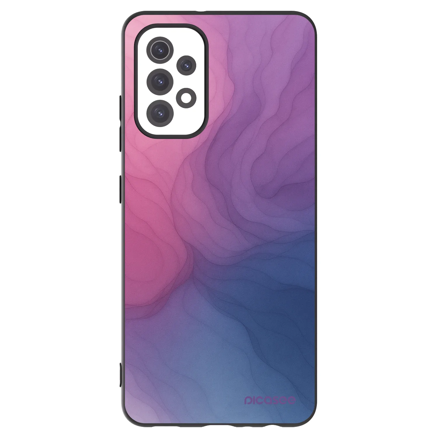 Picasee silikónový čierny obal pre Samsung Galaxy A32 5G A326B - Silk