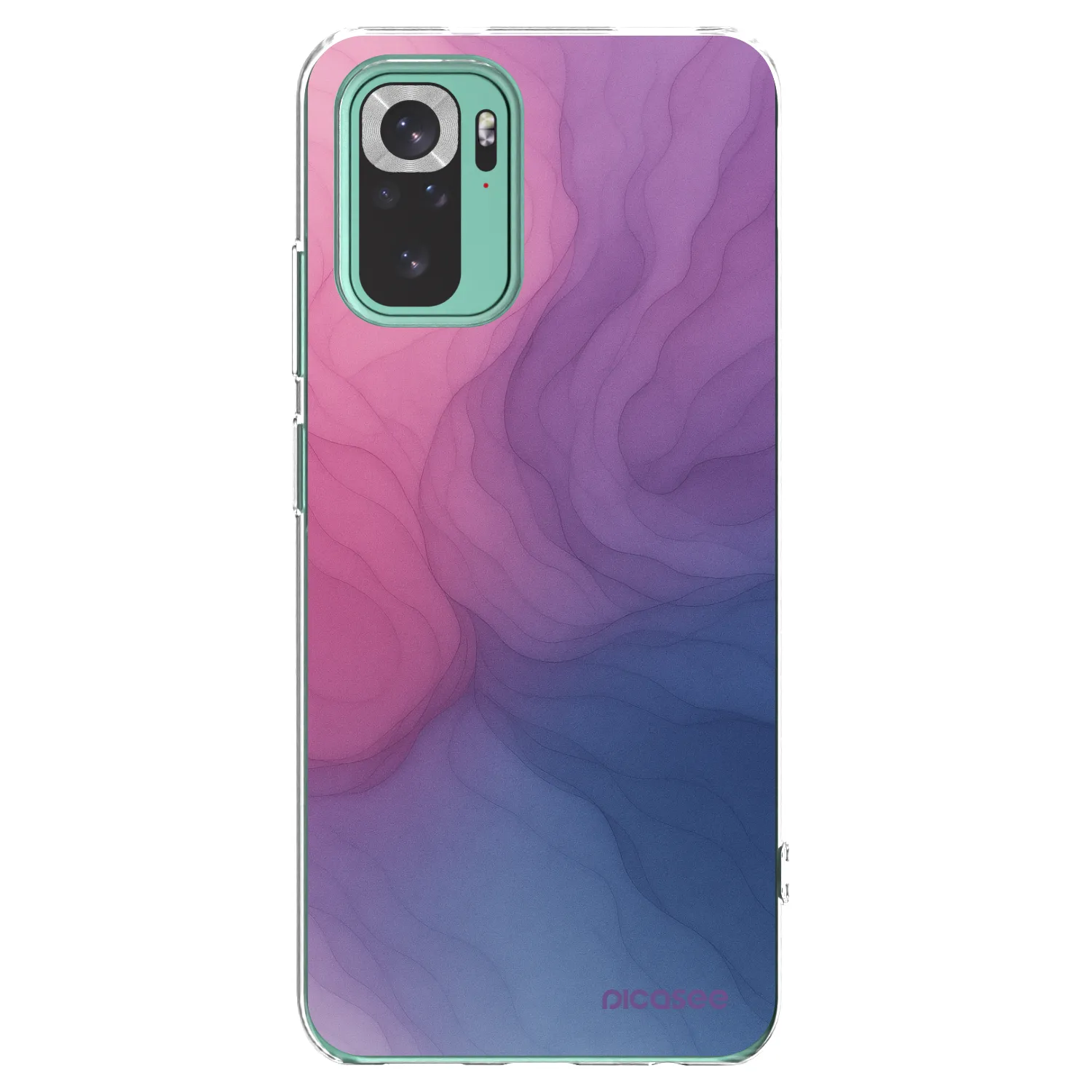 Picasee silikónový prehľadný obal pre Xiaomi Redmi Note 10 Pro - Silk