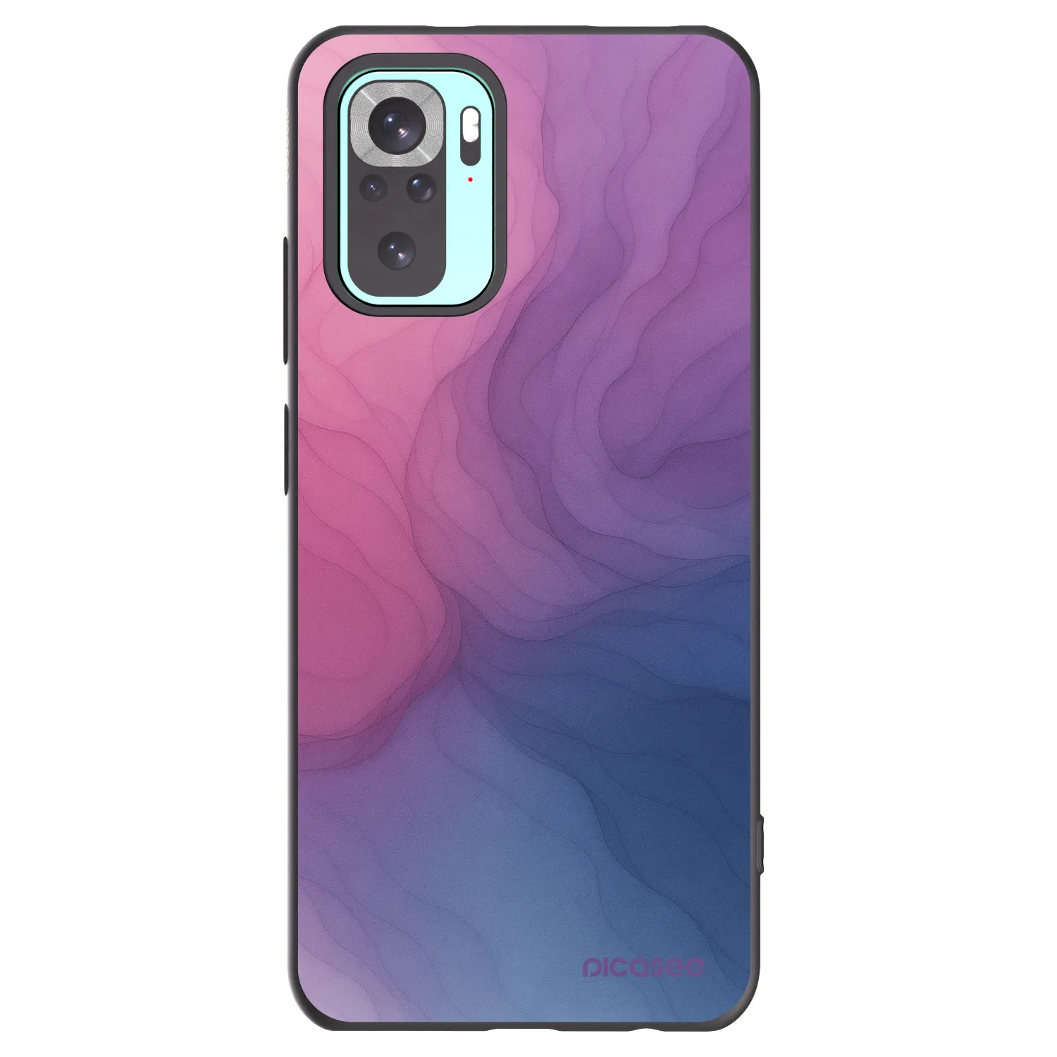 Picasee silikónový čierny obal pre Xiaomi Redmi Note 10 Pro - Silk