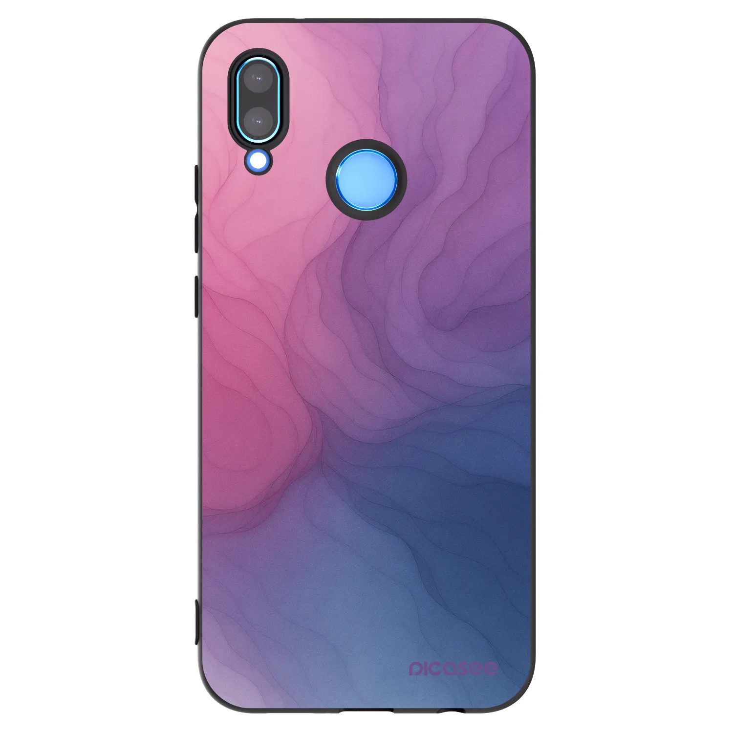 Picasee silikónový čierny obal pre Huawei P20 Lite - Silk