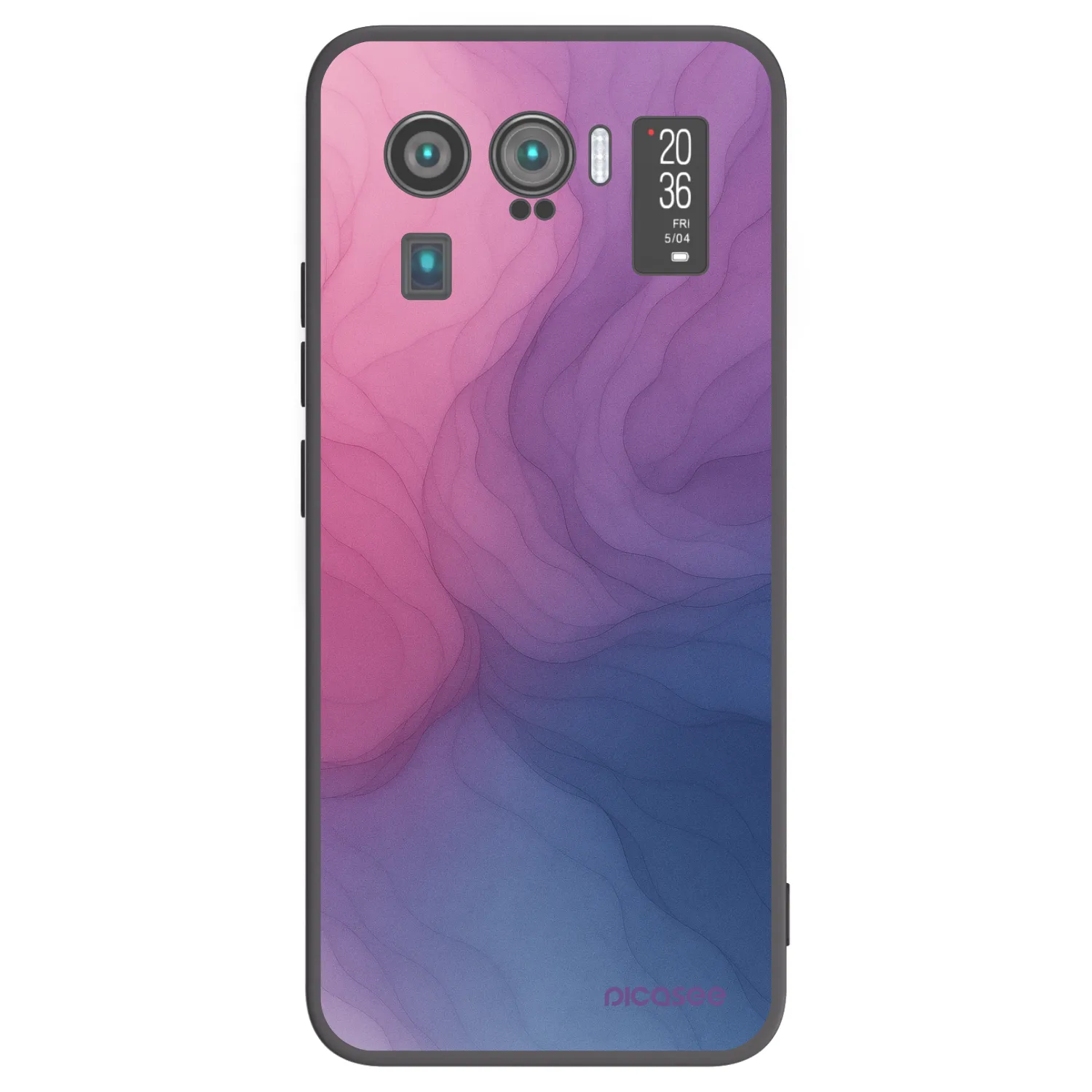 Picasee silikónový čierny obal pre Xiaomi Mi 11 Ultra - Silk