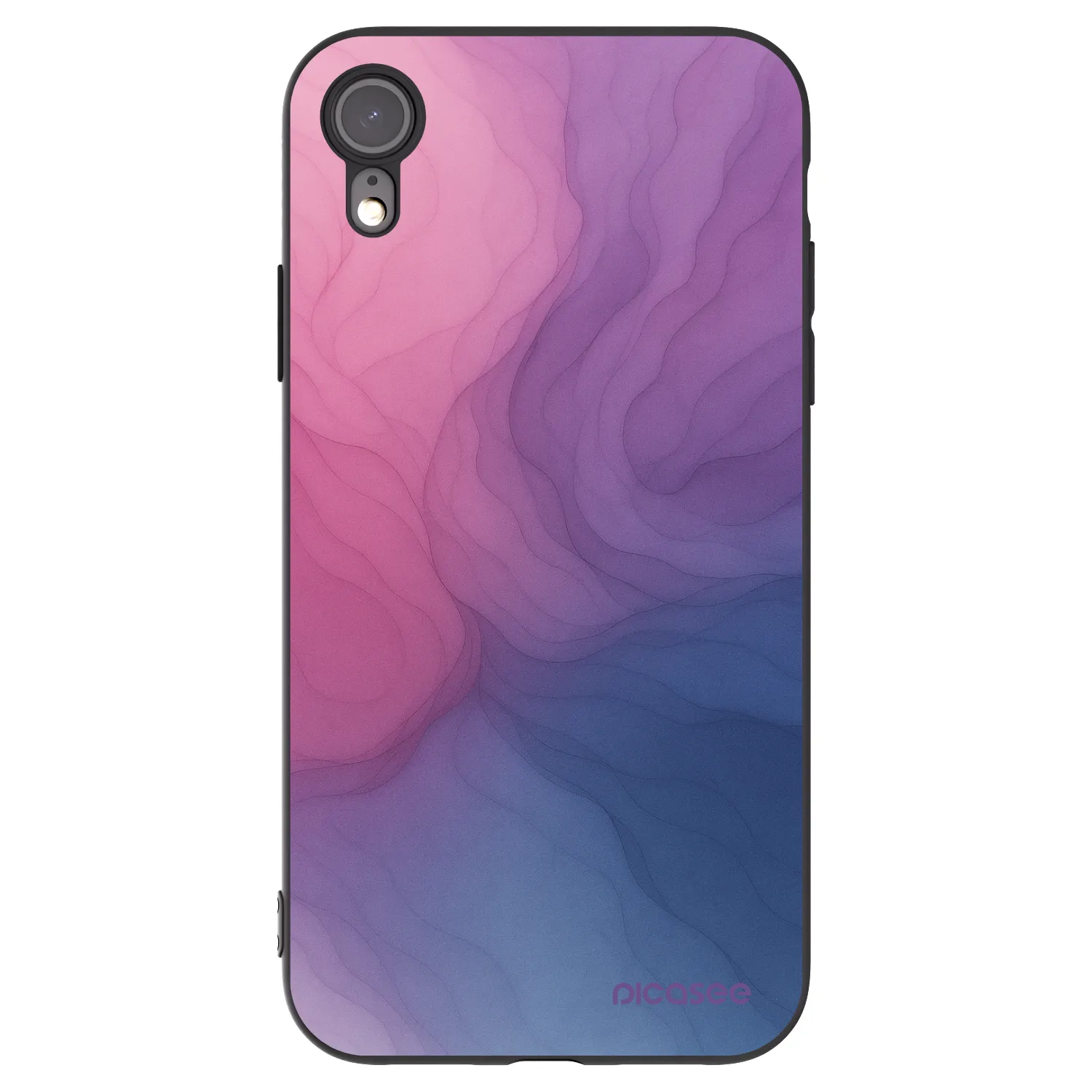 Picasee silikónový čierny obal pre Apple iPhone XR - Silk