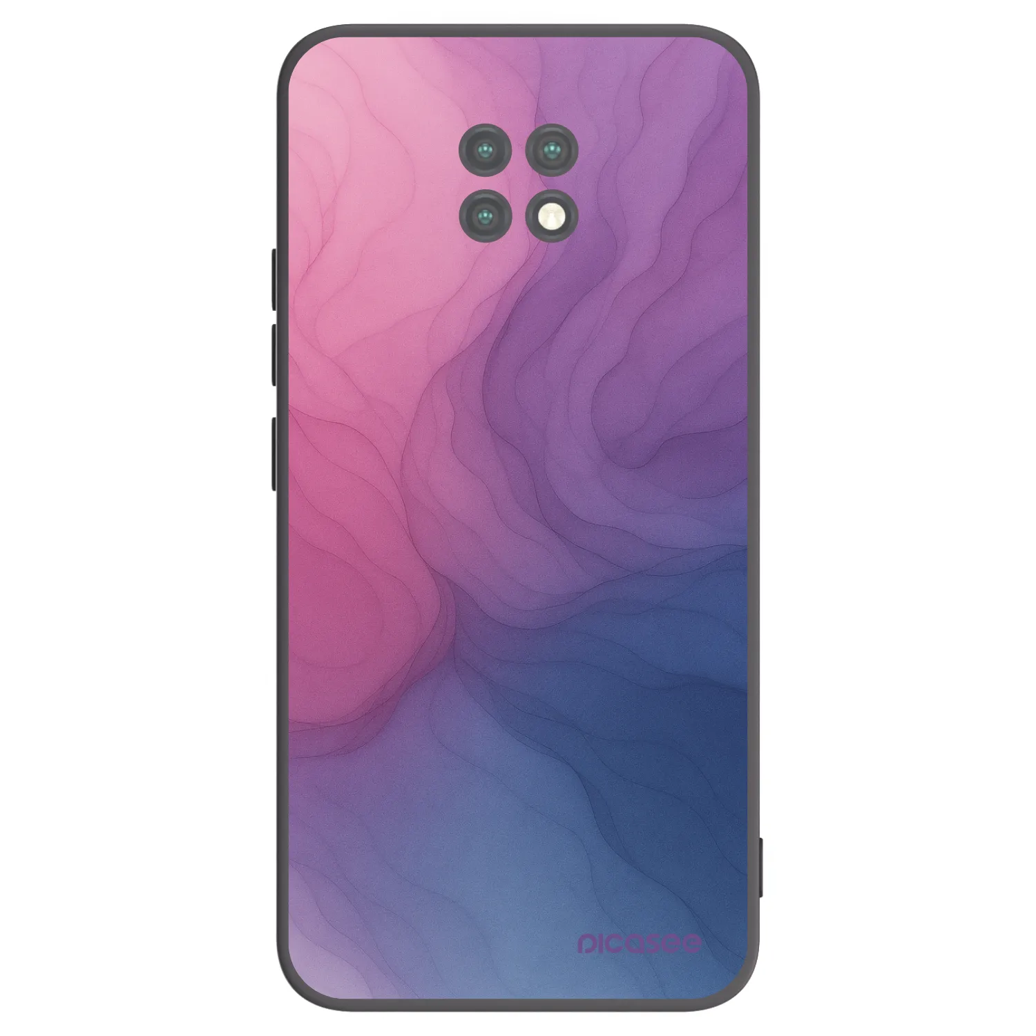 Picasee silikónový čierny obal pre Xiaomi Redmi Note 9T - Silk