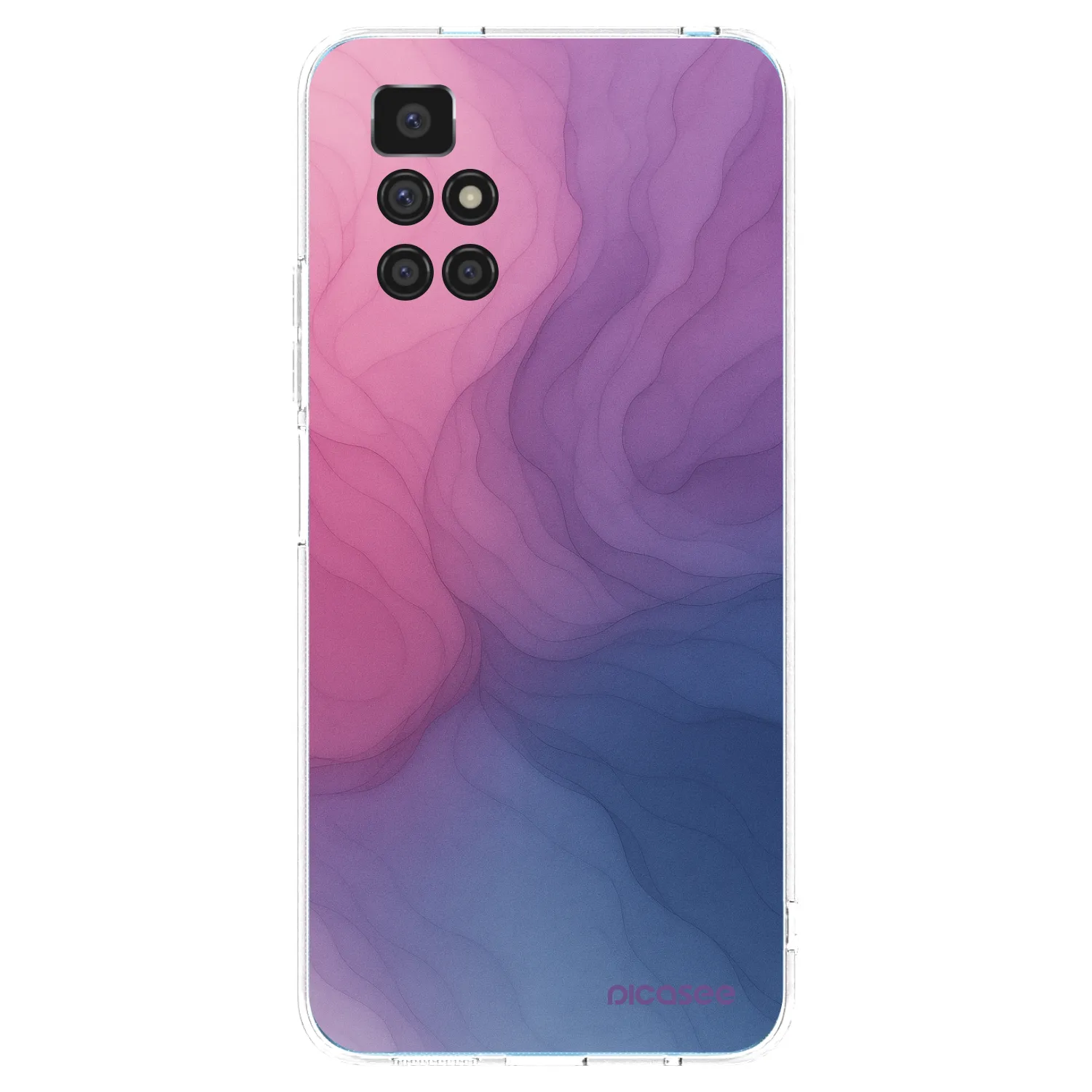 Silikónový prehľadný obal pre Xiaomi Redmi 10 - Silk