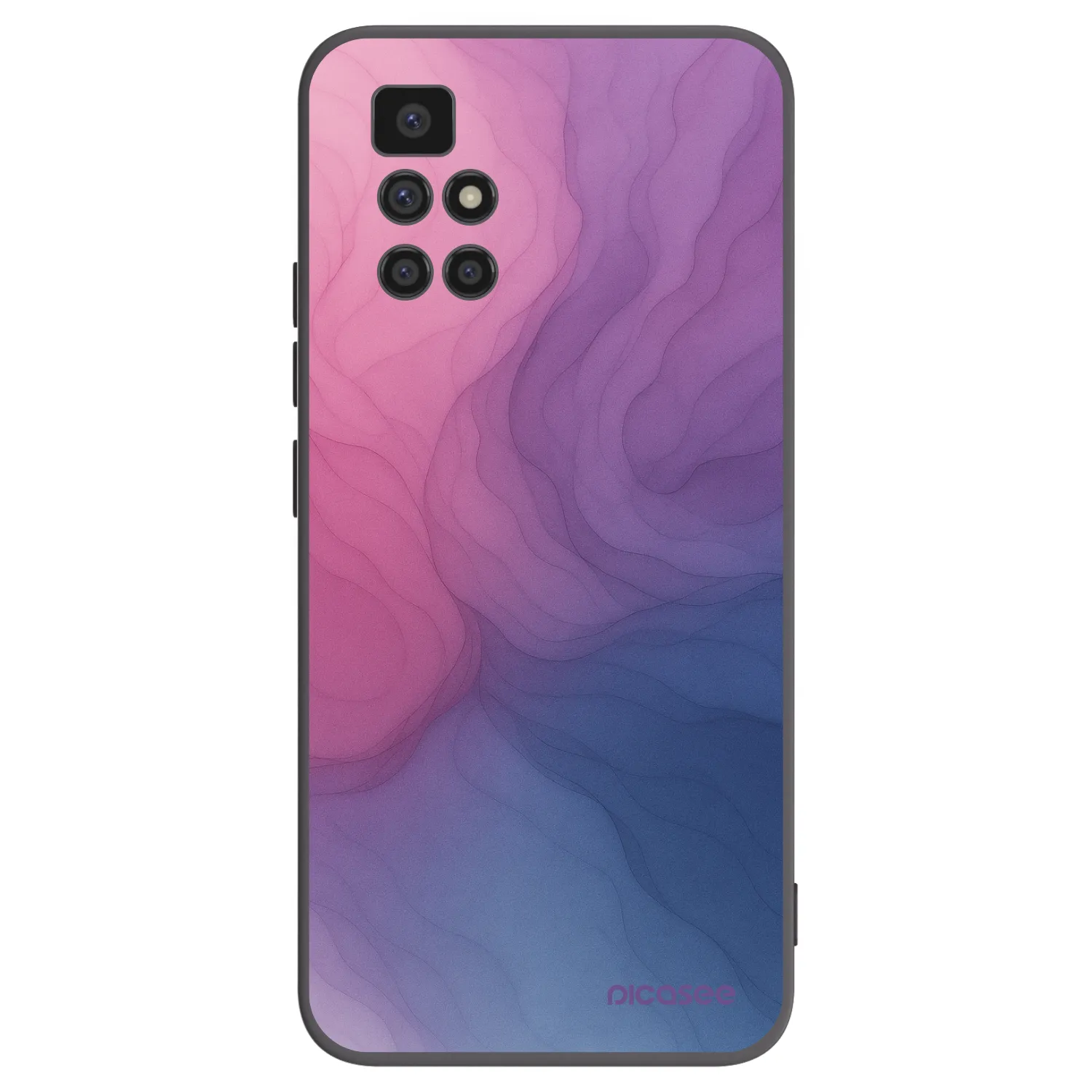 Picasee silikónový čierny obal pre Xiaomi Redmi 10 - Silk