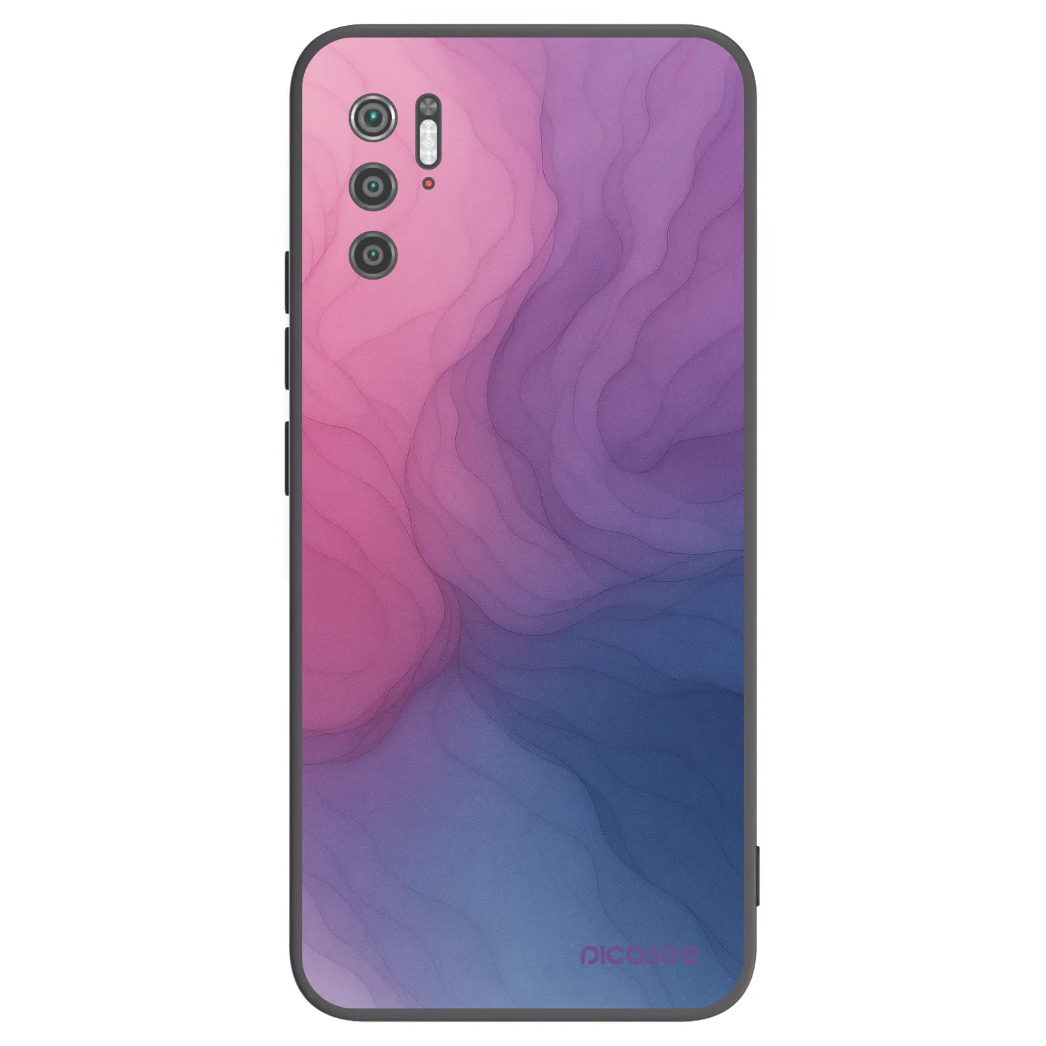 Picasee silikónový čierny obal pre Xiaomi Poco M3 Pro 5G - Silk