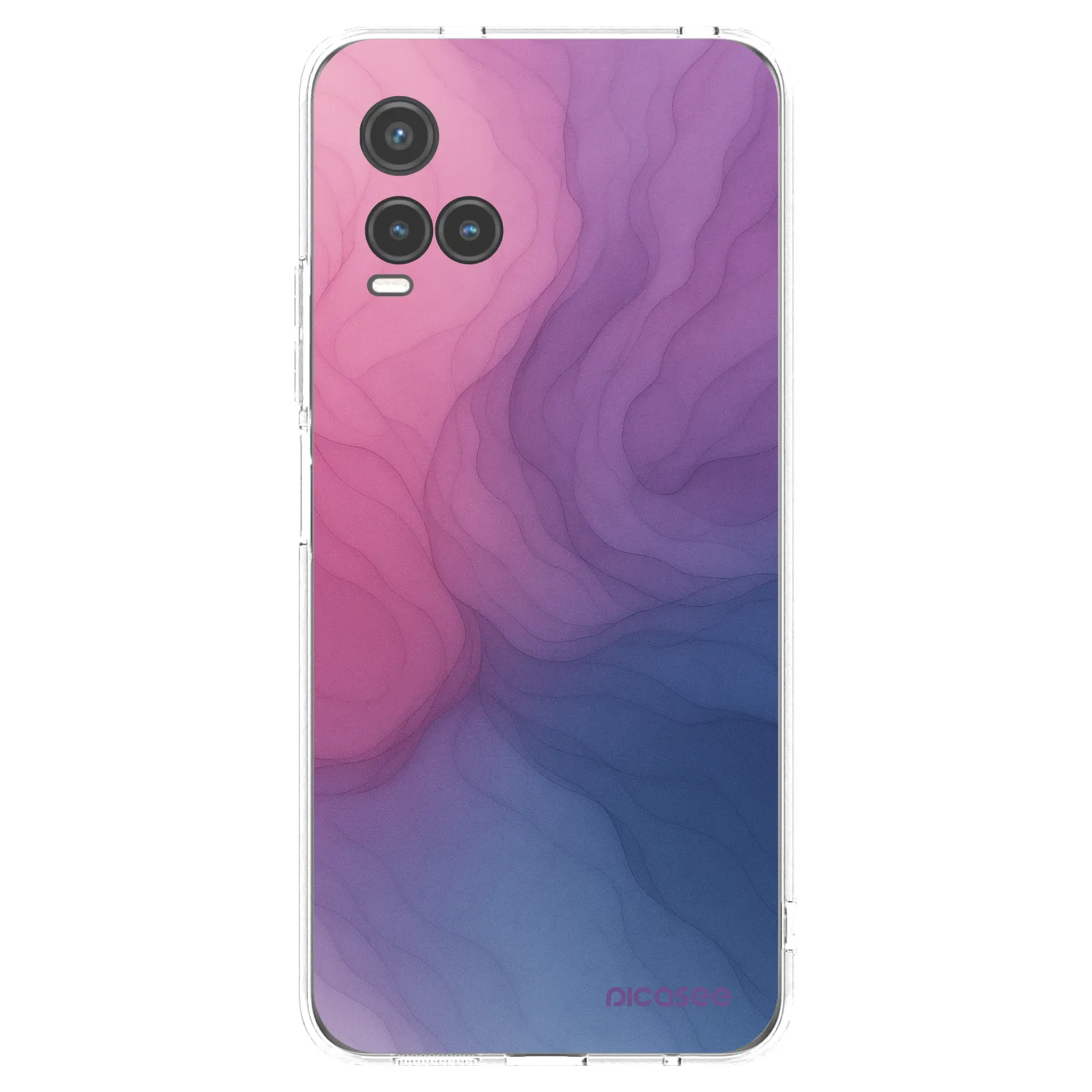 Picasee silikónový prehľadný obal pre Vivo Y33s - Silk