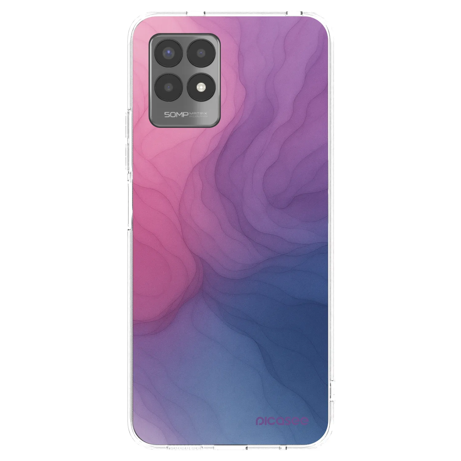 Picasee silikónový prehľadný obal pre Realme 8i - Silk