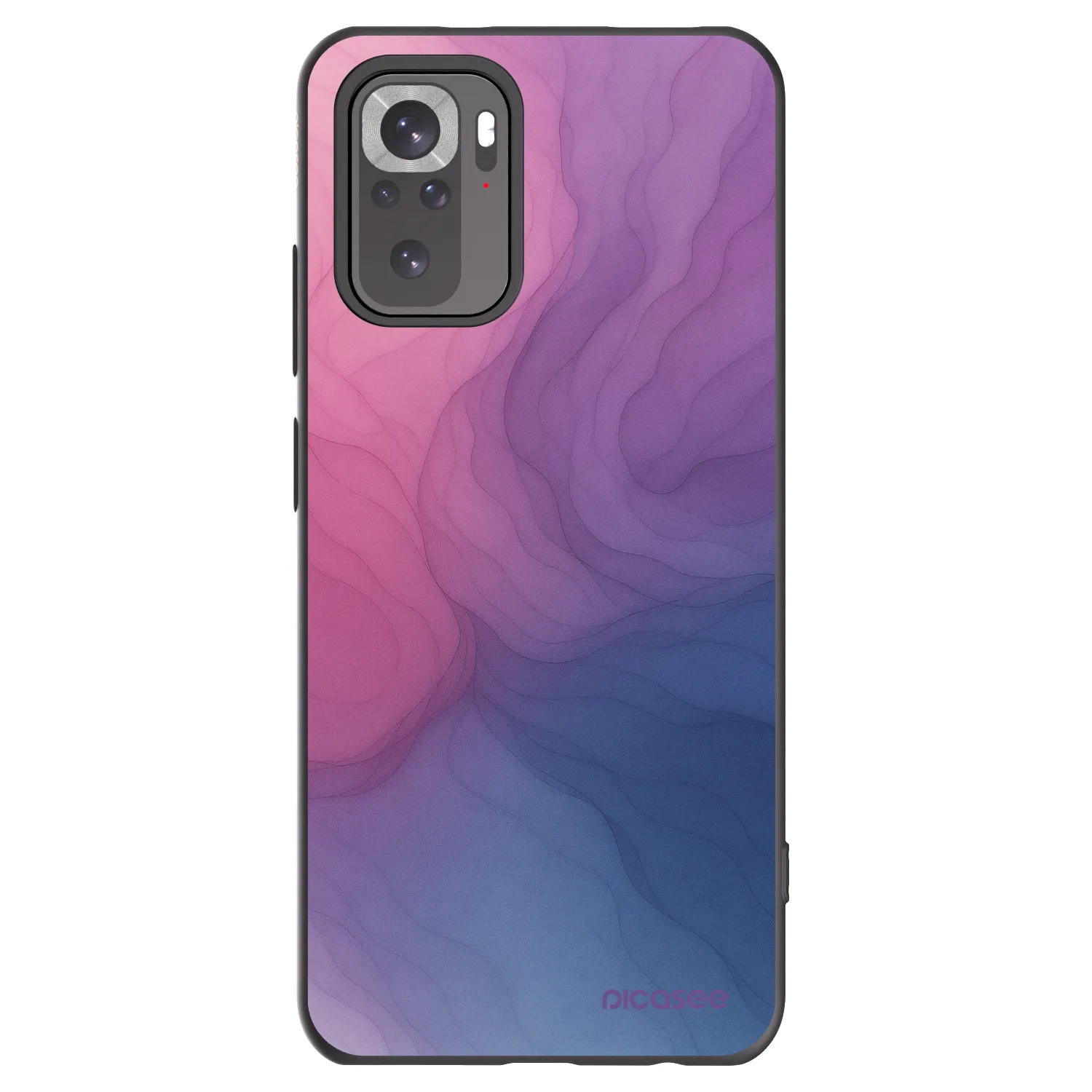Picasee silikónový čierny obal pre Xiaomi Redmi Note 11S 4G - Silk