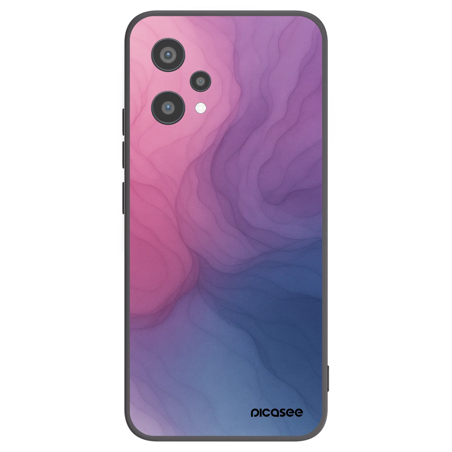 Picasee silikónový čierny obal pre Realme 9 Pro 5G - Silk