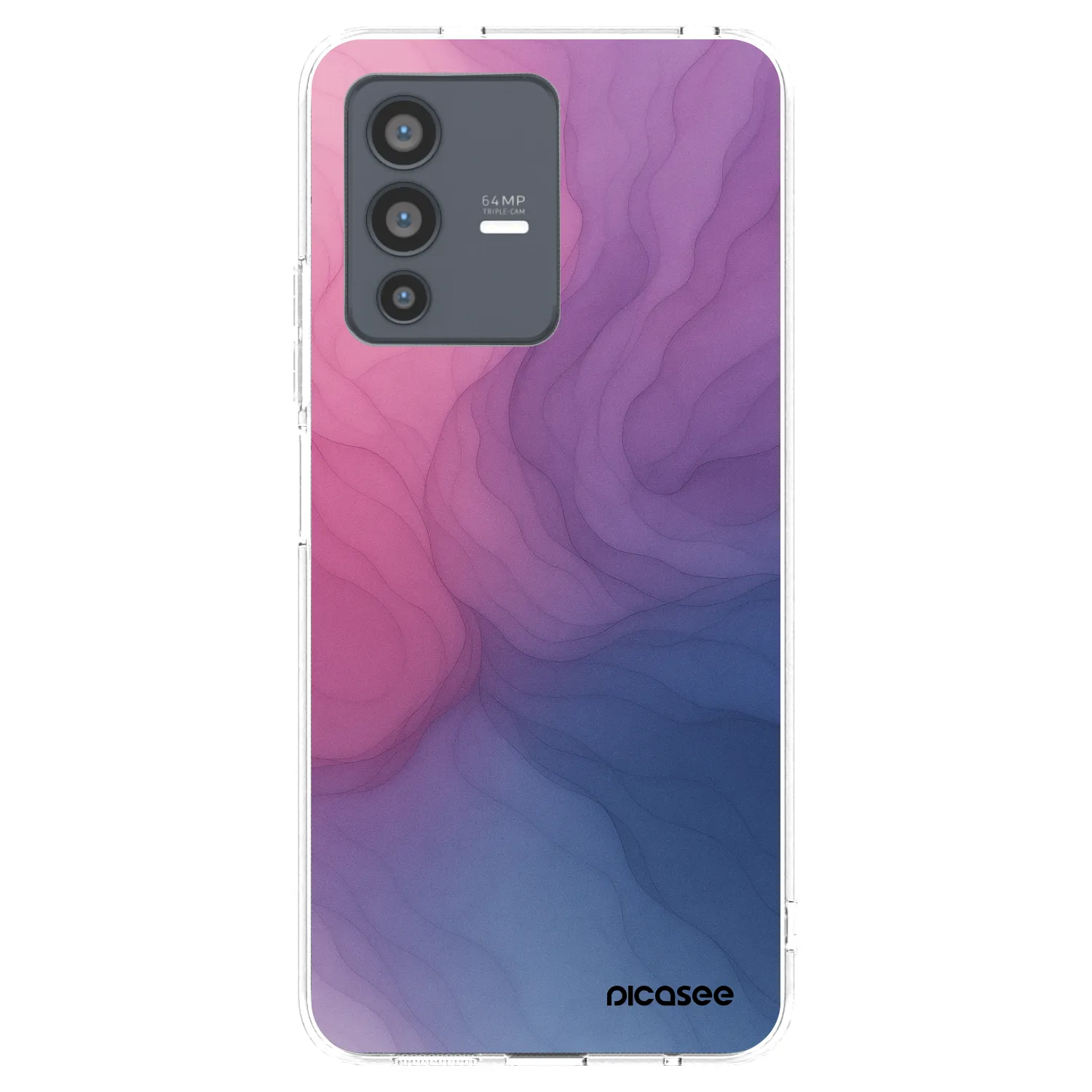 Picasee silikónový prehľadný obal pre Vivo V23 5G - Silk