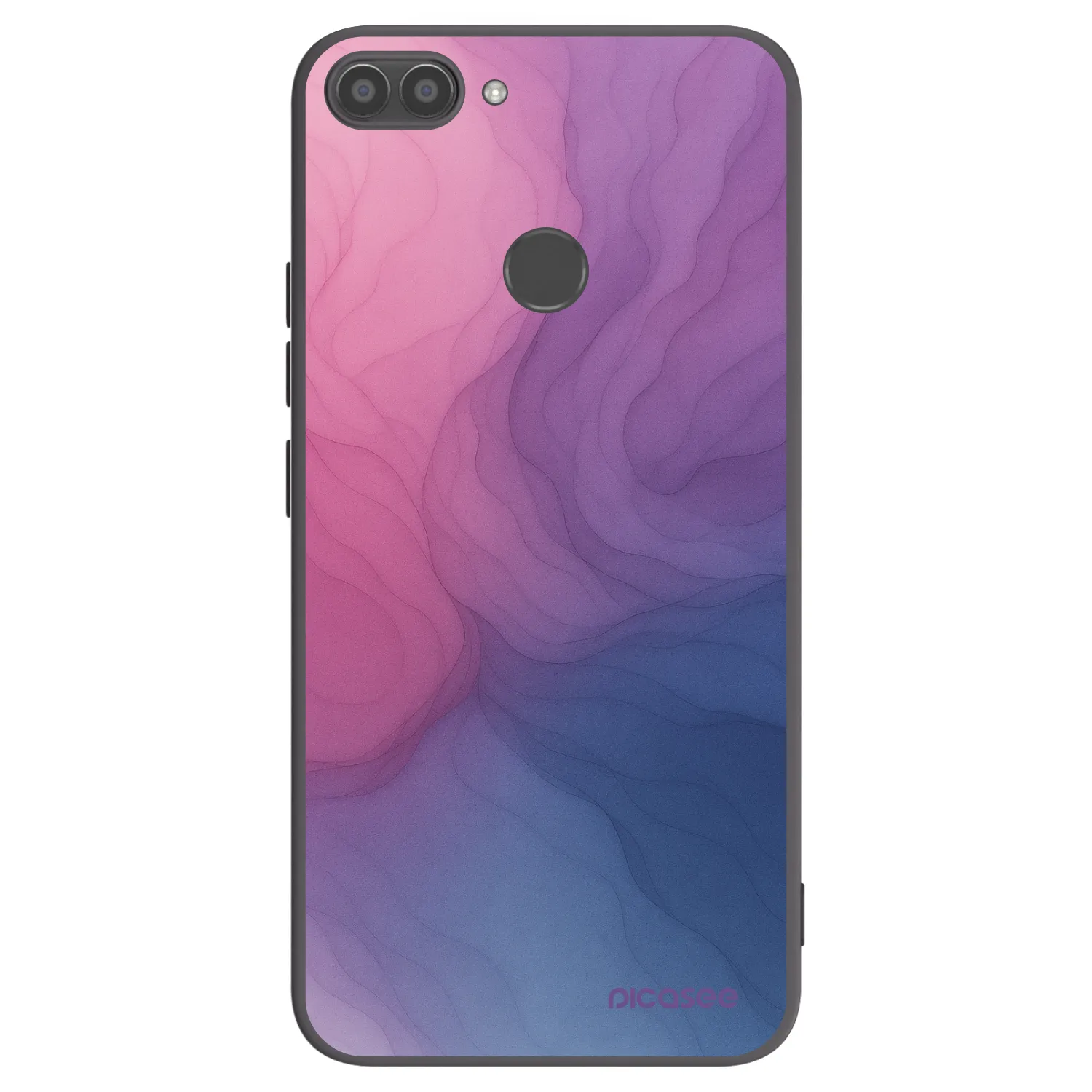 Picasee silikónový čierny obal pre Huawei P Smart - Silk
