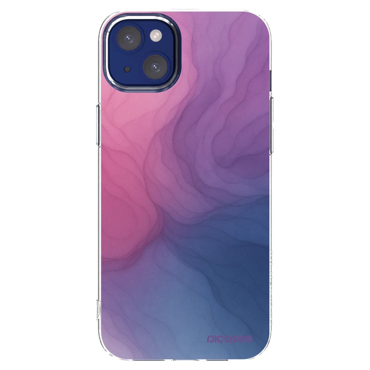 Silikónový prehľadný obal pre Apple iPhone 14 Plus - Silk