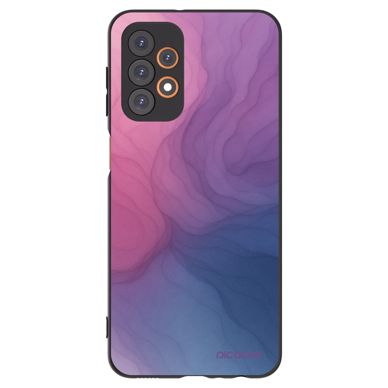 Picasee silikónový čierny obal pre Samsung Galaxy A23 A235F 4G - Silk