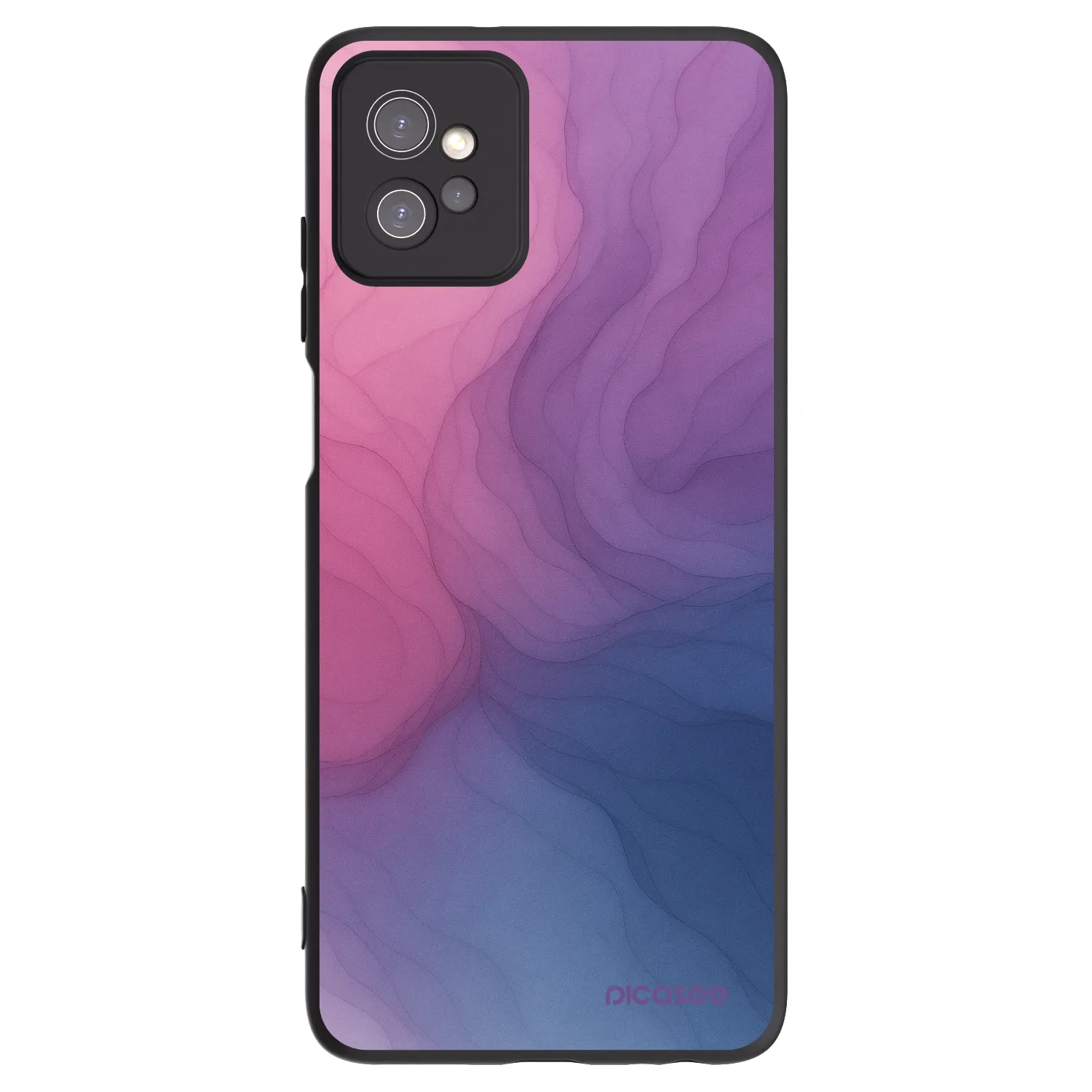 Picasee silikónový čierny obal pre Motorola Moto G32 - Silk