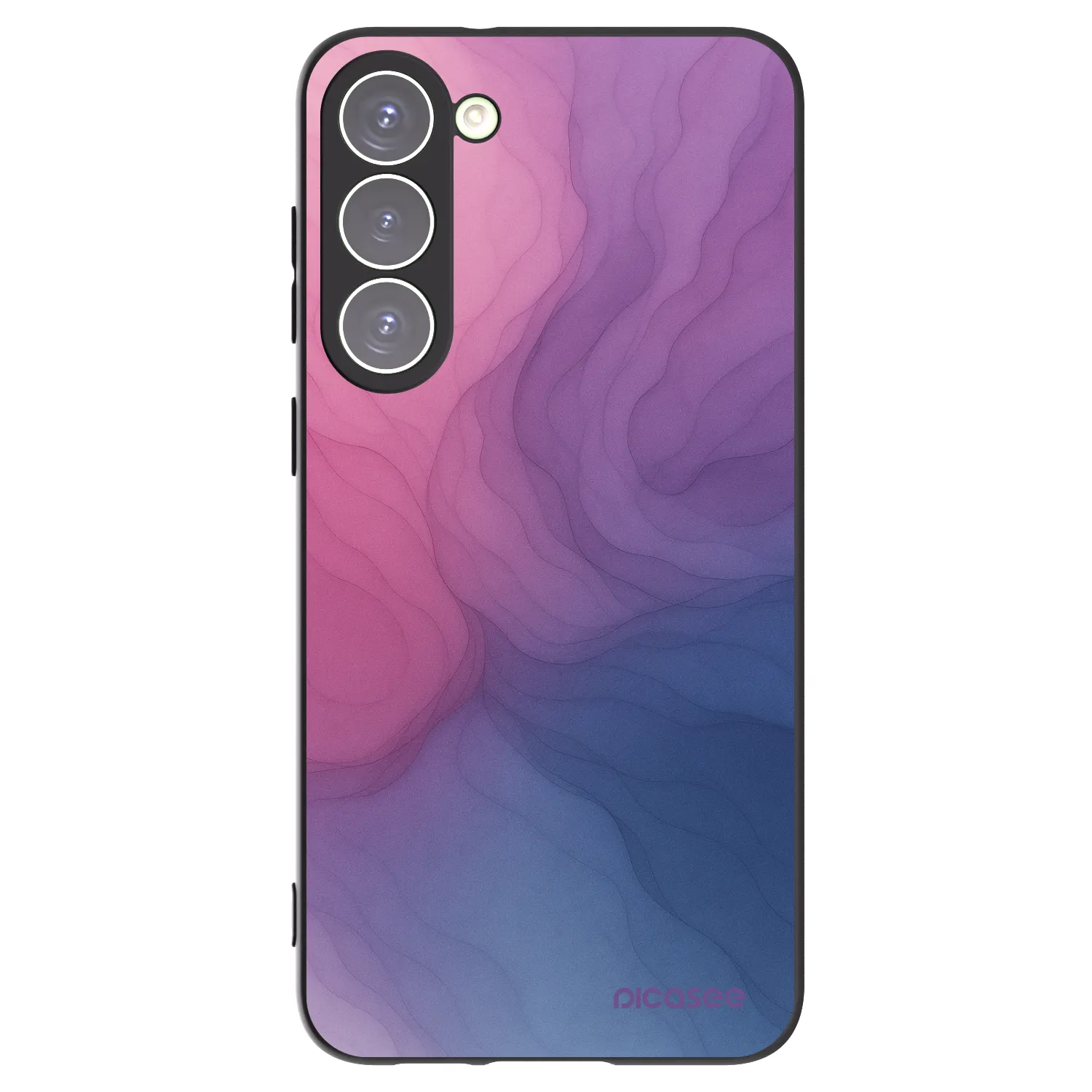 Picasee silikónový čierny obal pre Samsung Galaxy S23+ 5G - Silk